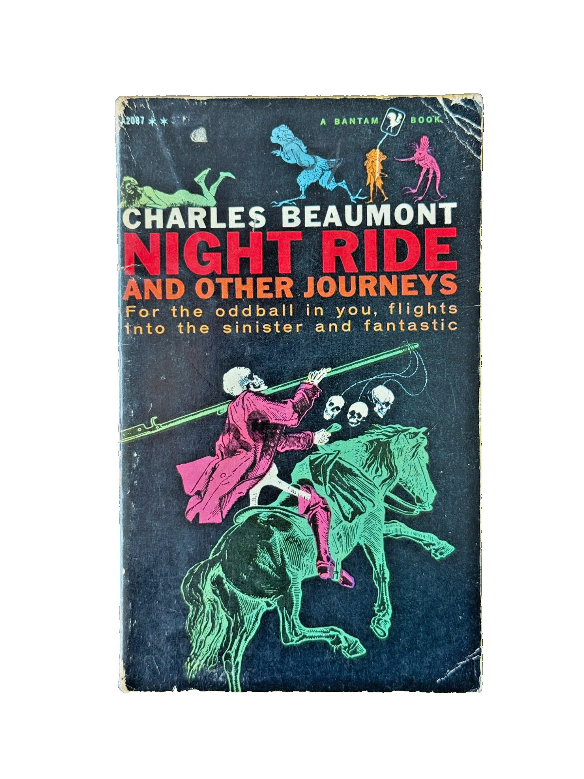 Night Ride and Other Journeys Charles Beaumont Bantam Giant 1960 Vintage Paper