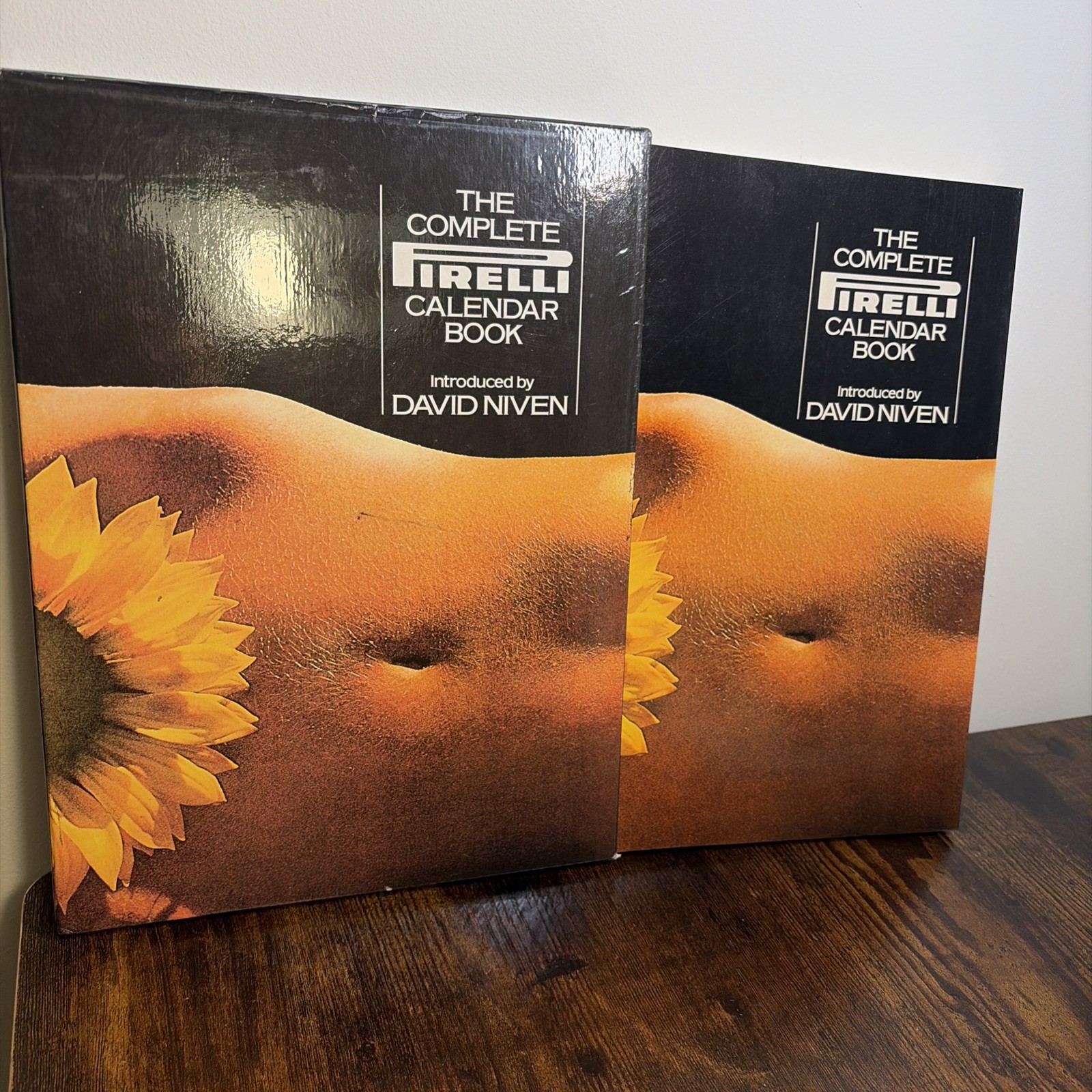 Complete Pirelli Calendar Book Book with Introduction by David Niven – 1975