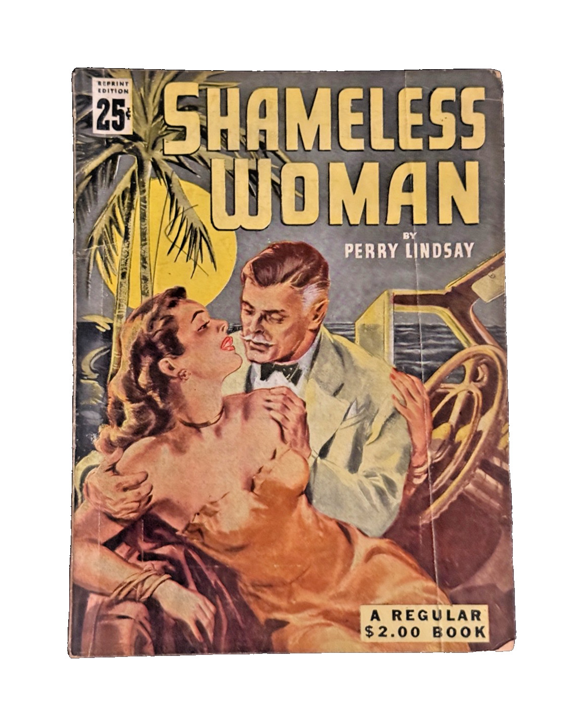 Vintage 1948 Shameless Woman Perry Lindsay Pulp Reprint GGA Cover Phoenix Press