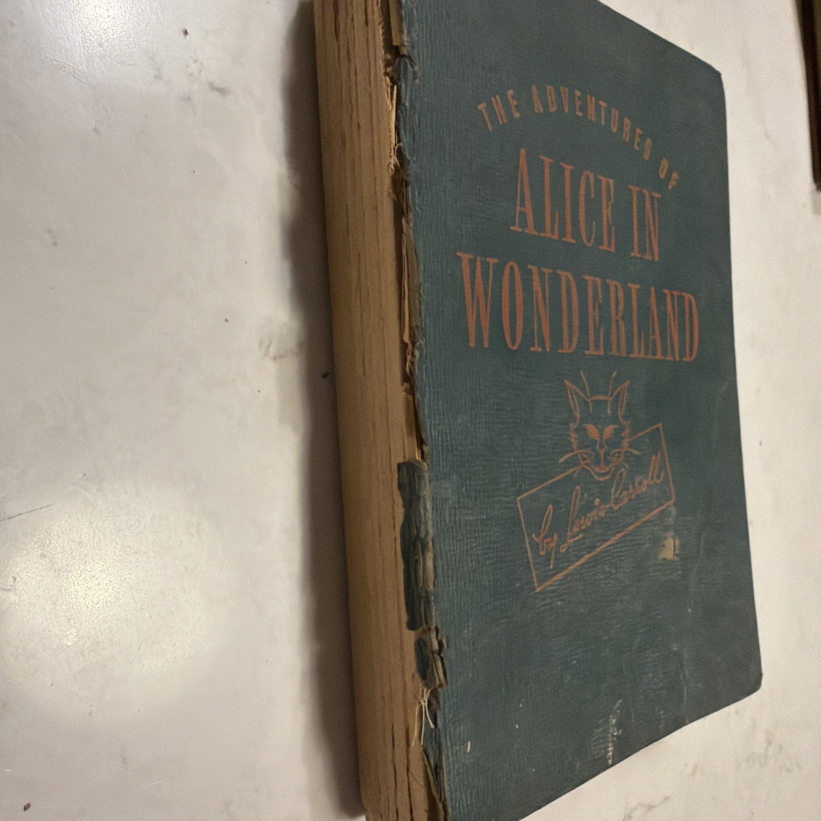 Vintage Adventures of Alice In Wonderland by Lewis Carroll 1945