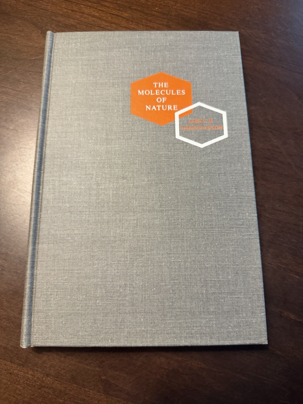 THE MOLECULES OF NATURE James H Hendrickson 1965, 1st EDITION – EXC – LIKE NEW