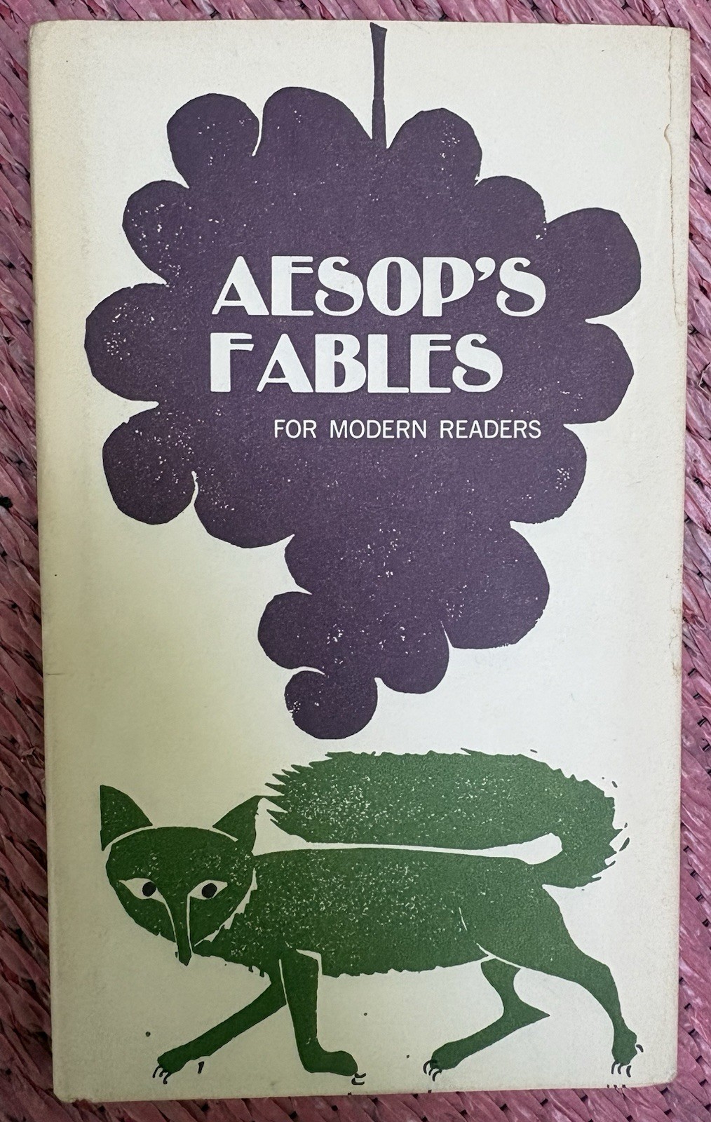Eric Carle Aesop’s Fables for Modern Readers 1965 HB w/ dust jacket