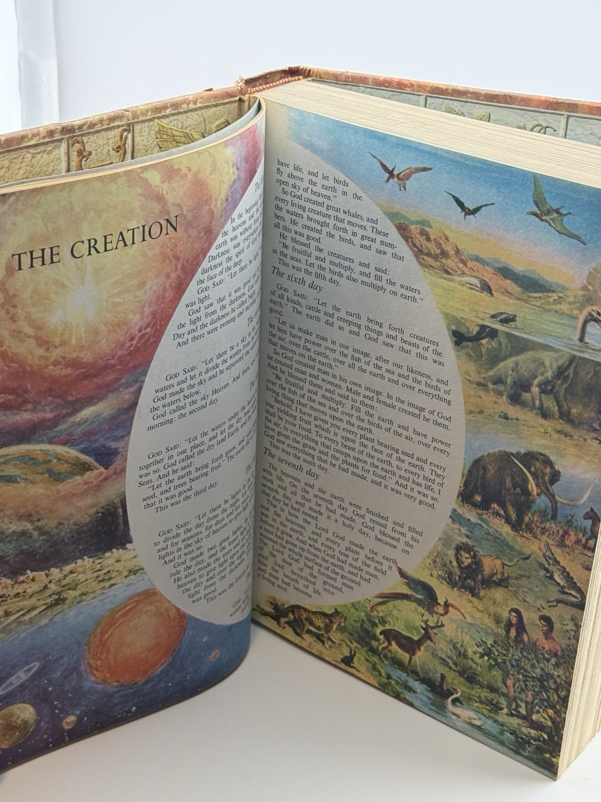 The Children’s Bible 1965 Golden Press Hardcover Vintage Religious