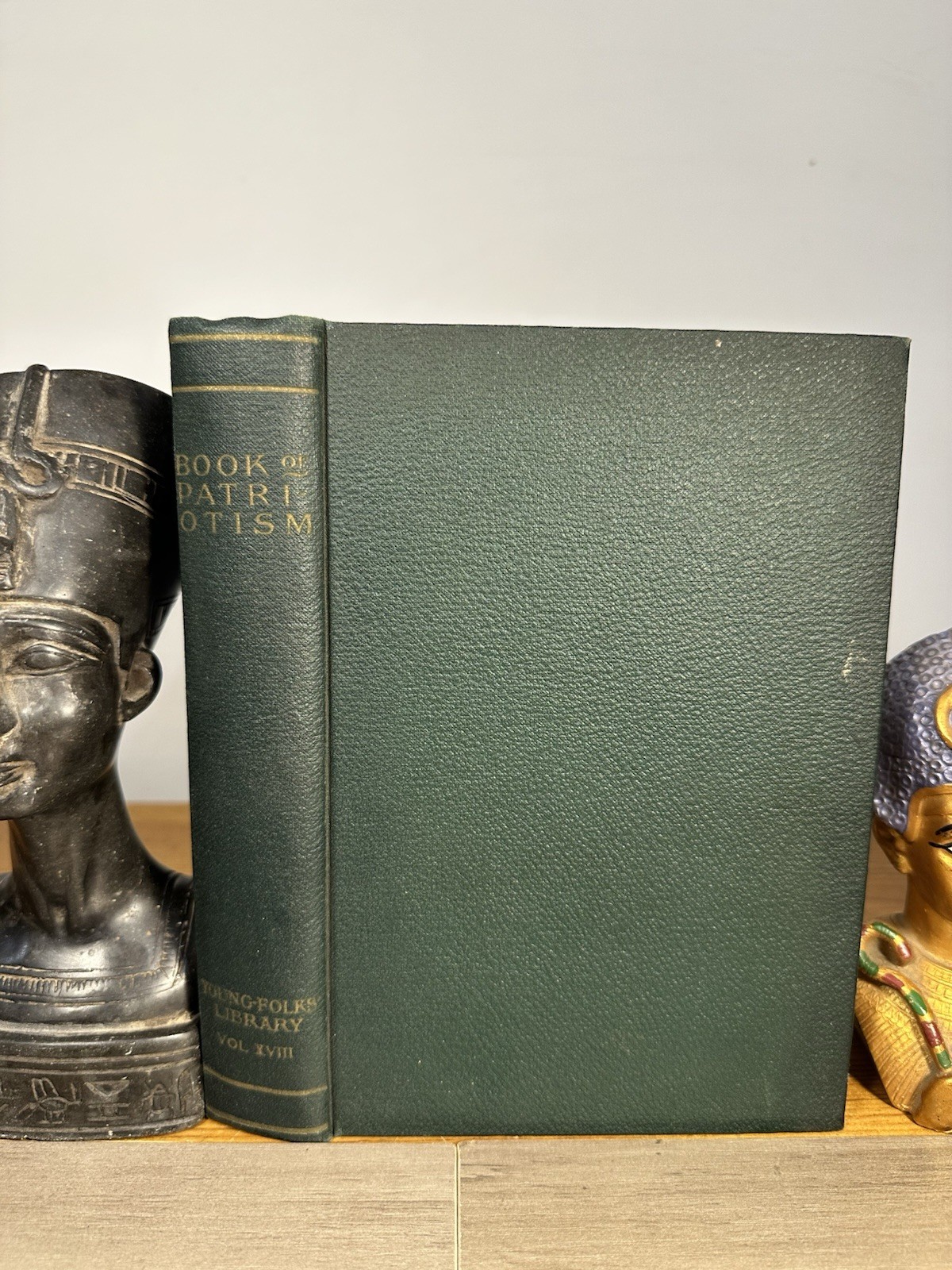 Book of Patriotism 1929 Young Folks Library Vol XVIII Illustrated History