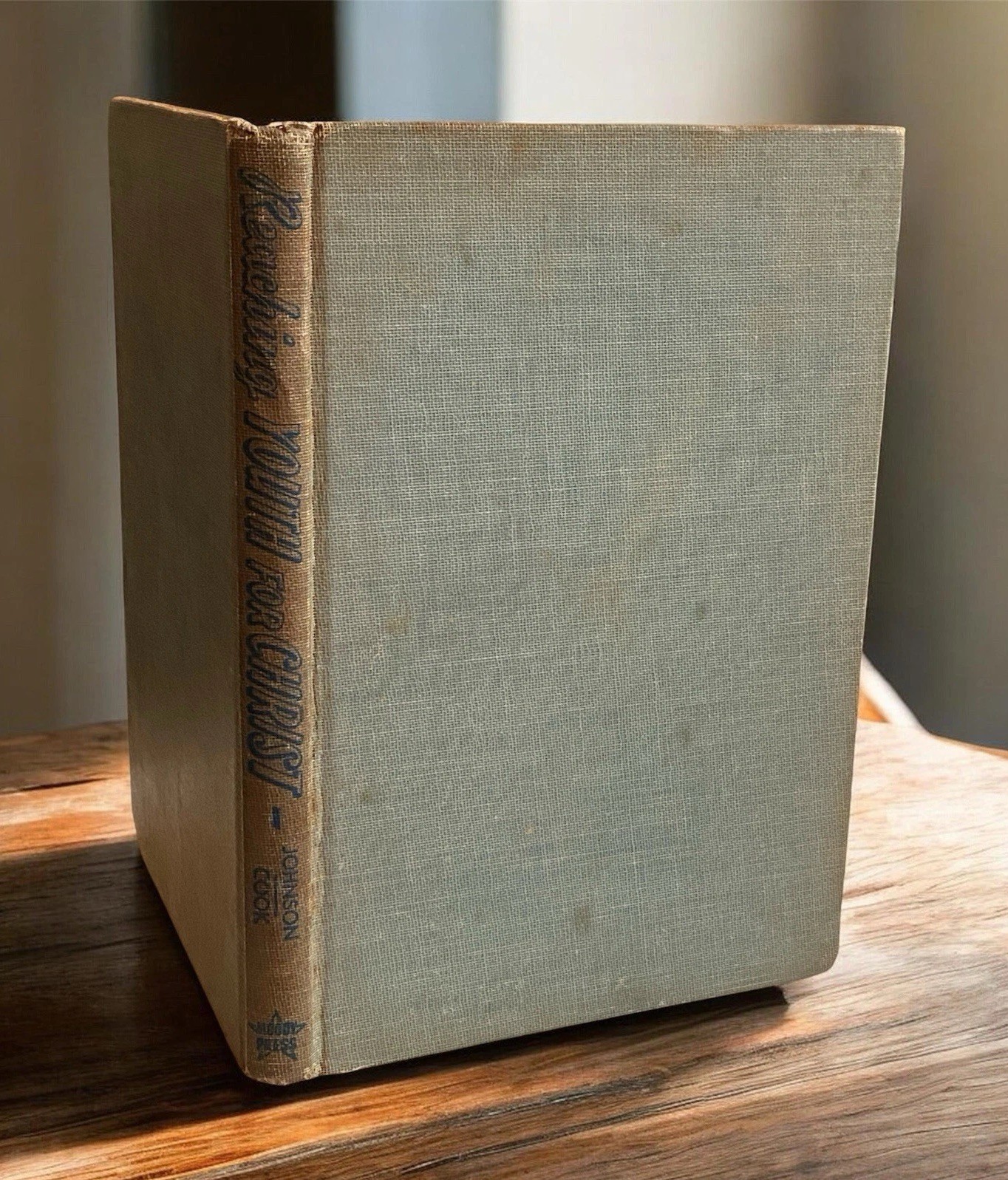Reaching Youth for Christ Torrey Johnson Robert Cook 1944 Moody Press FIRST ED