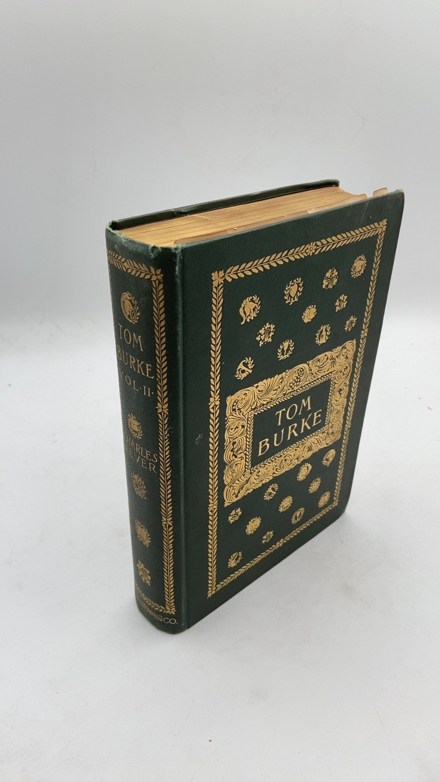 Tom Burke of „Ours.“ Charles Lever Hardcover 1892