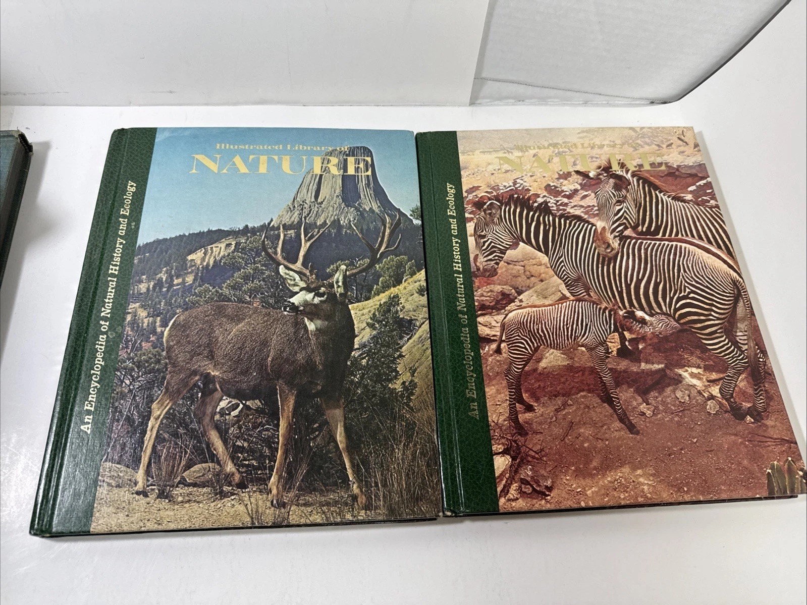 Illustrated Library Of Nature 1&2 Hardcover Natural History Ecology Animals 1971
