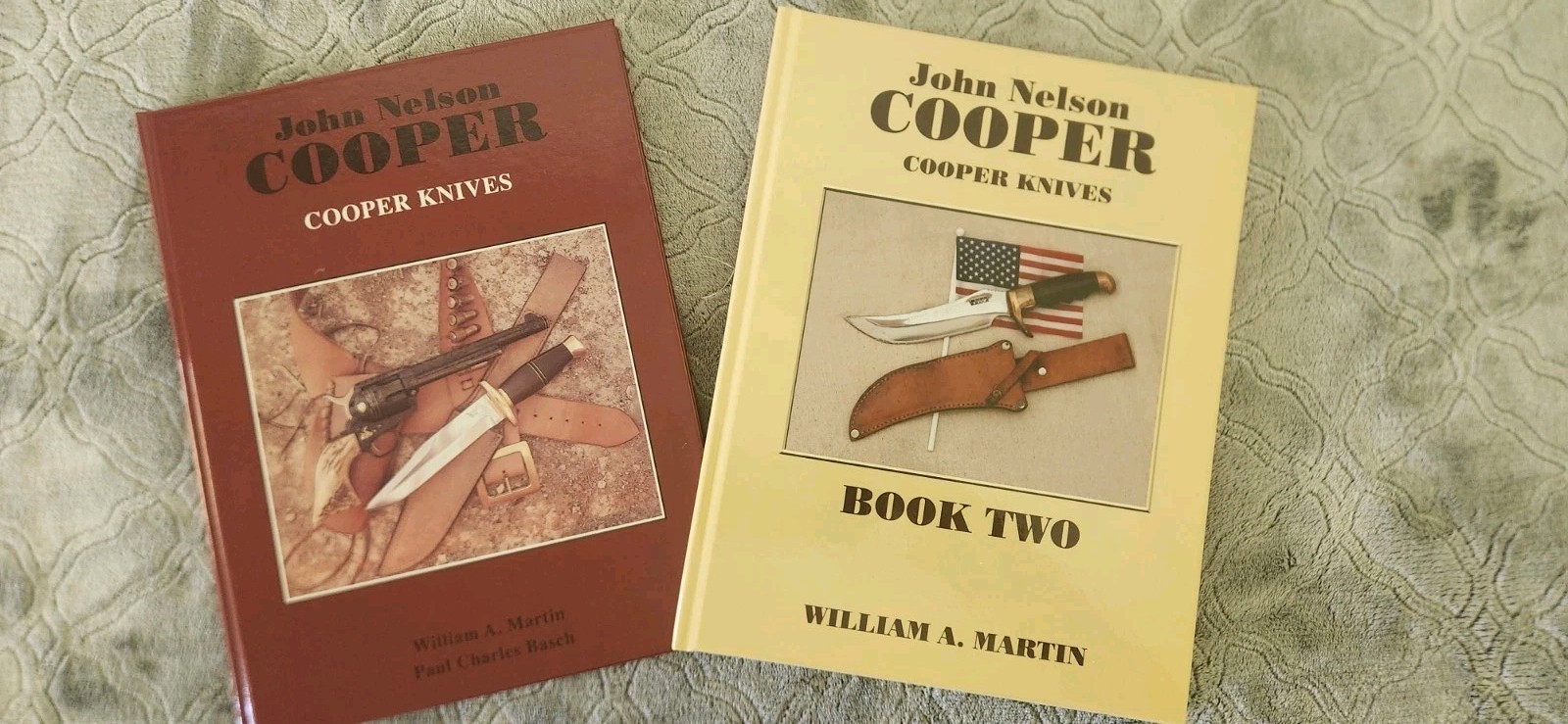John N. Cooper Books 1 & 2. The complete story & history of Cooper & his knives.