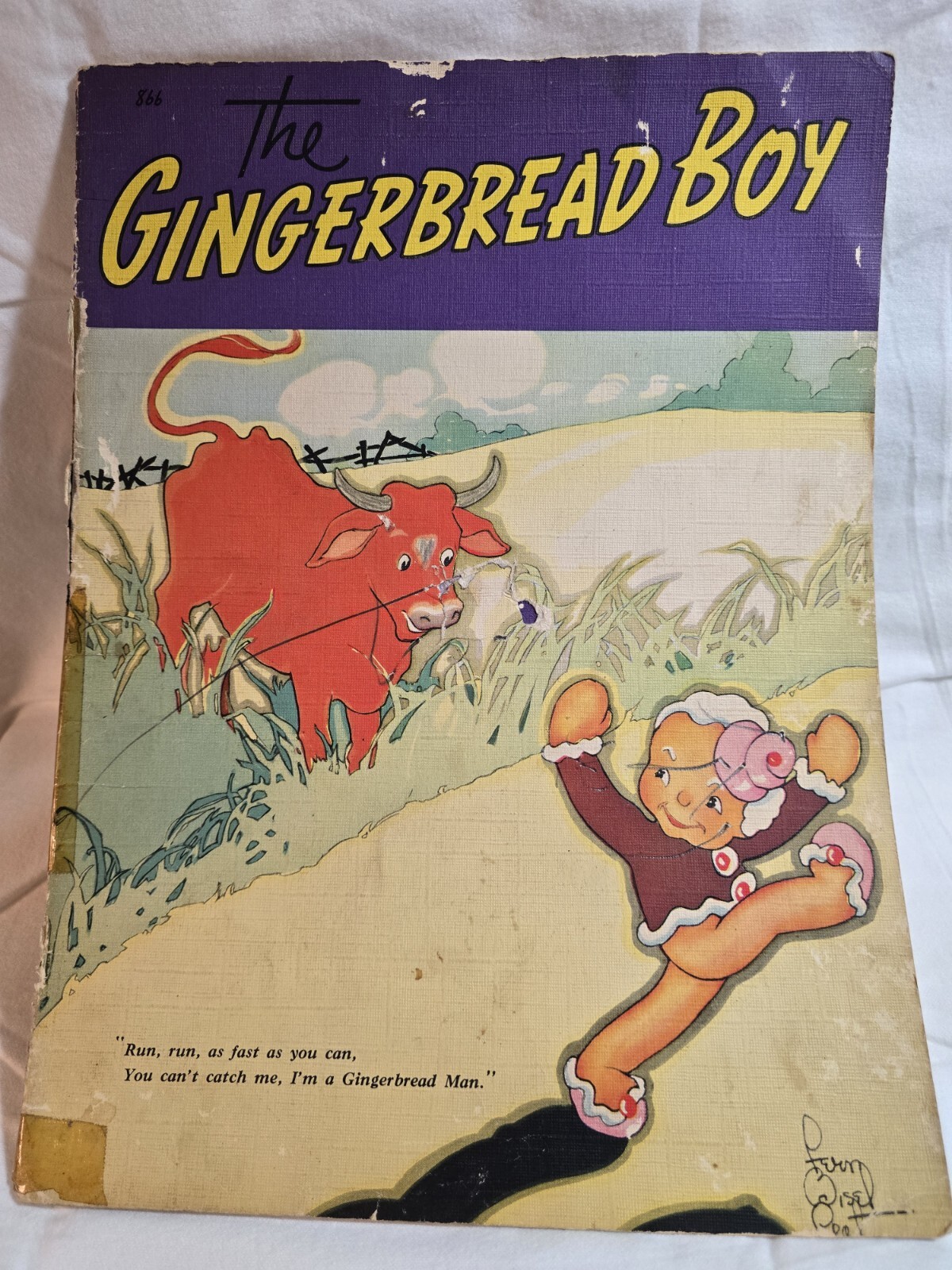 Gingerbread Boy by Fern Bisel Peat Whitman Publishing 1941 Paperback