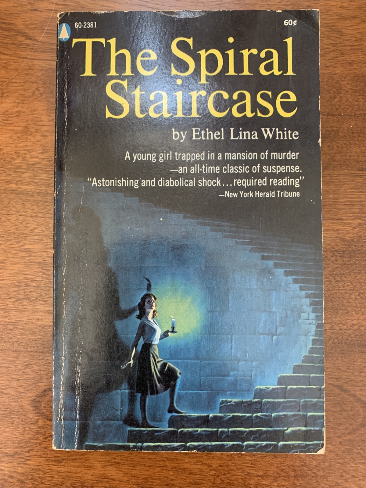 The Spiral Staircase Ethel Lina White Popular Library Edition On Book HTF 1963