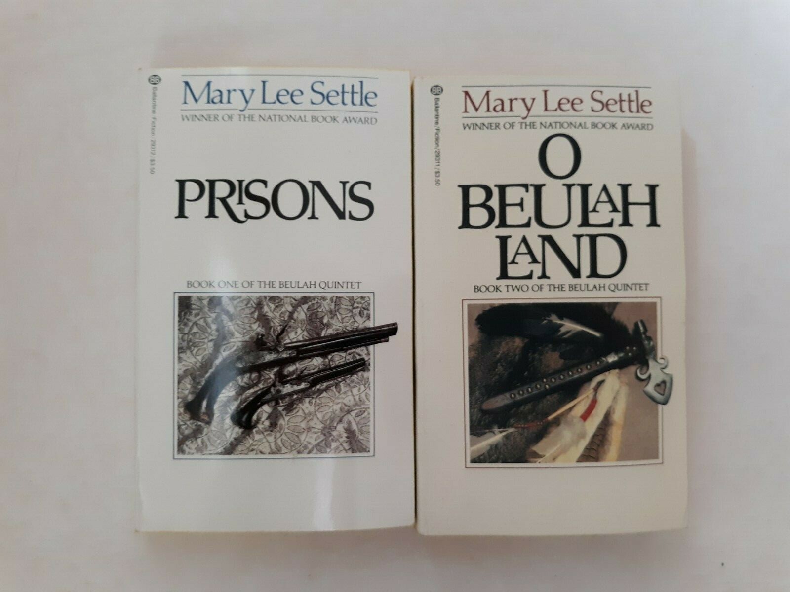 2 paperbacks by Mary Lee Settle…Beulah Quintet series # 1-2