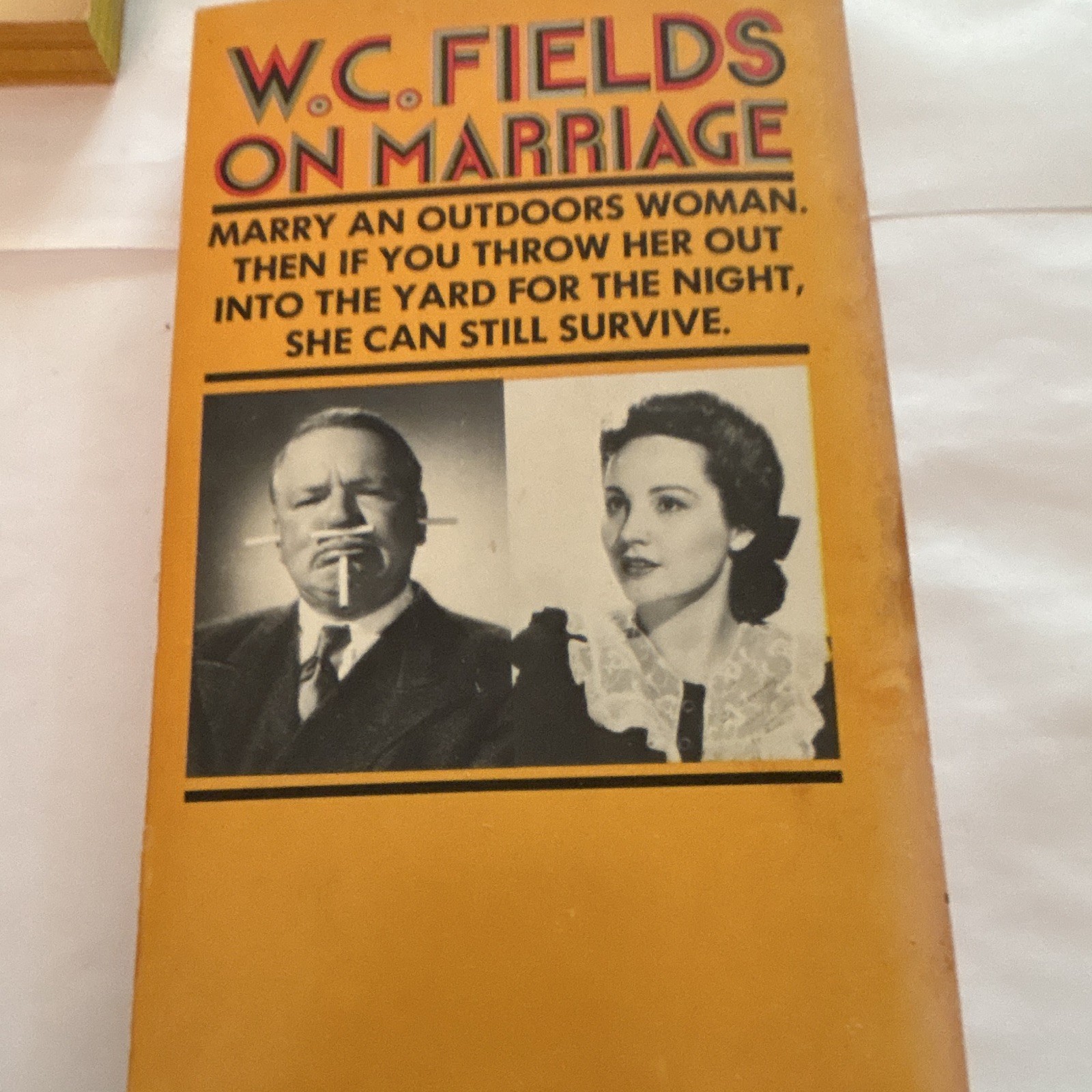 Vintage WC Fields paperbacks. Good condition