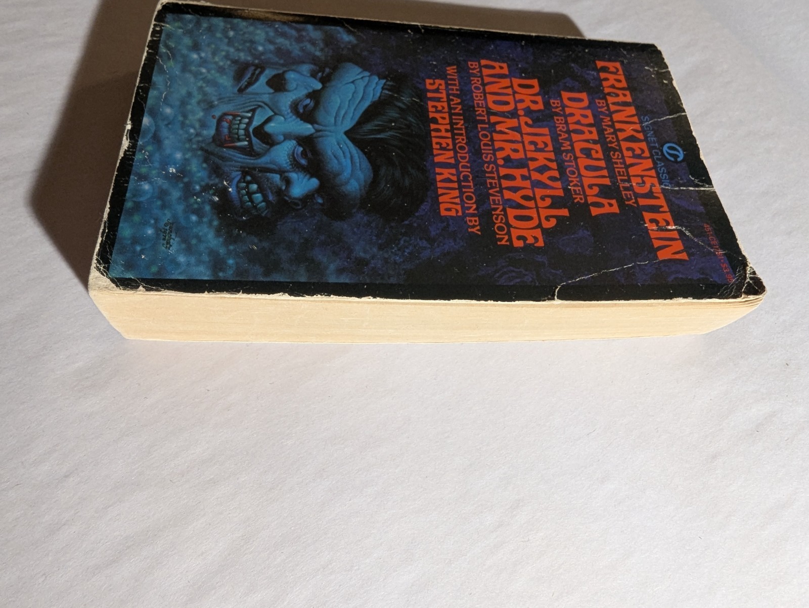 Frankenstein, Dracula, & Dr Jekyll Mr Hyde Signet Classic 1978 Intro by S. King