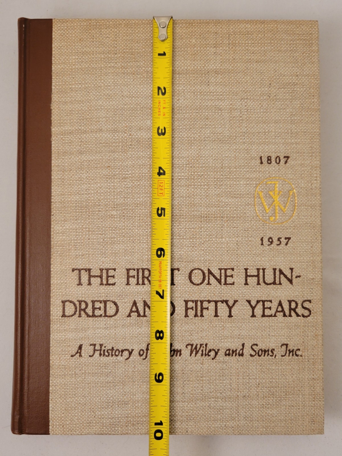 The First One Hundred and Fifty Years: A History of John Wiley & Sons, Inc. 1957