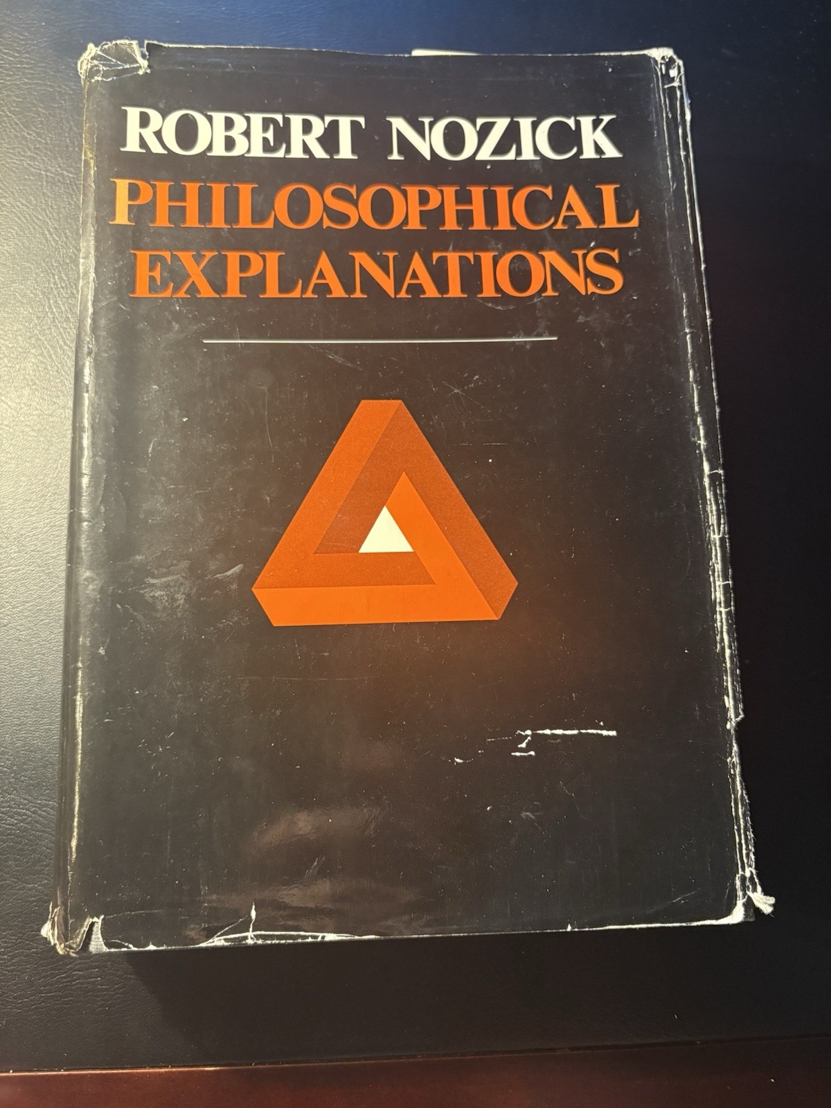 Robert Nozick Philosophical Explanations 1981 1st HC DJ Harvard Belknap Press