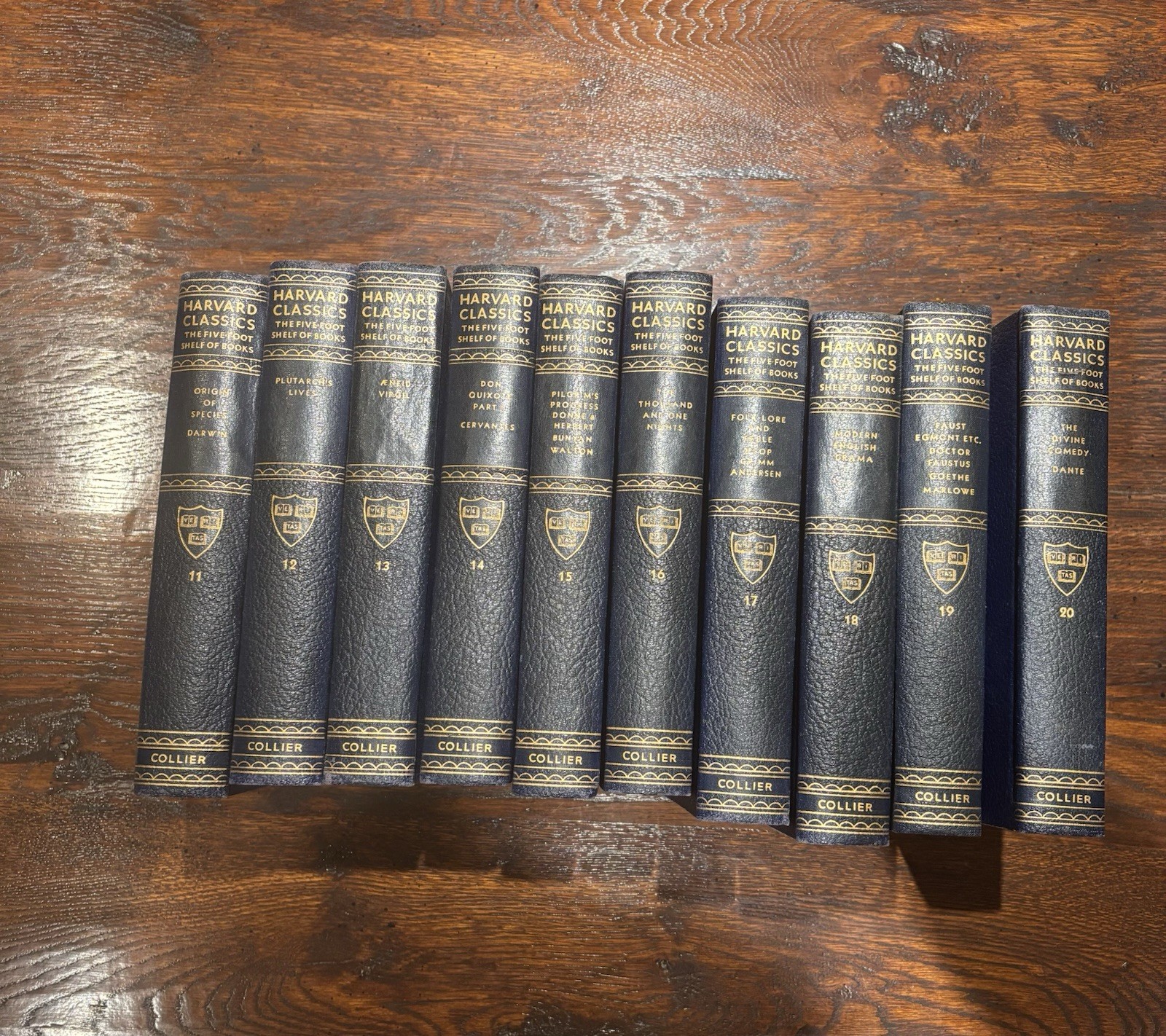 Complete 51-vol Harvard Classics set Rainbow Edition in great condition.