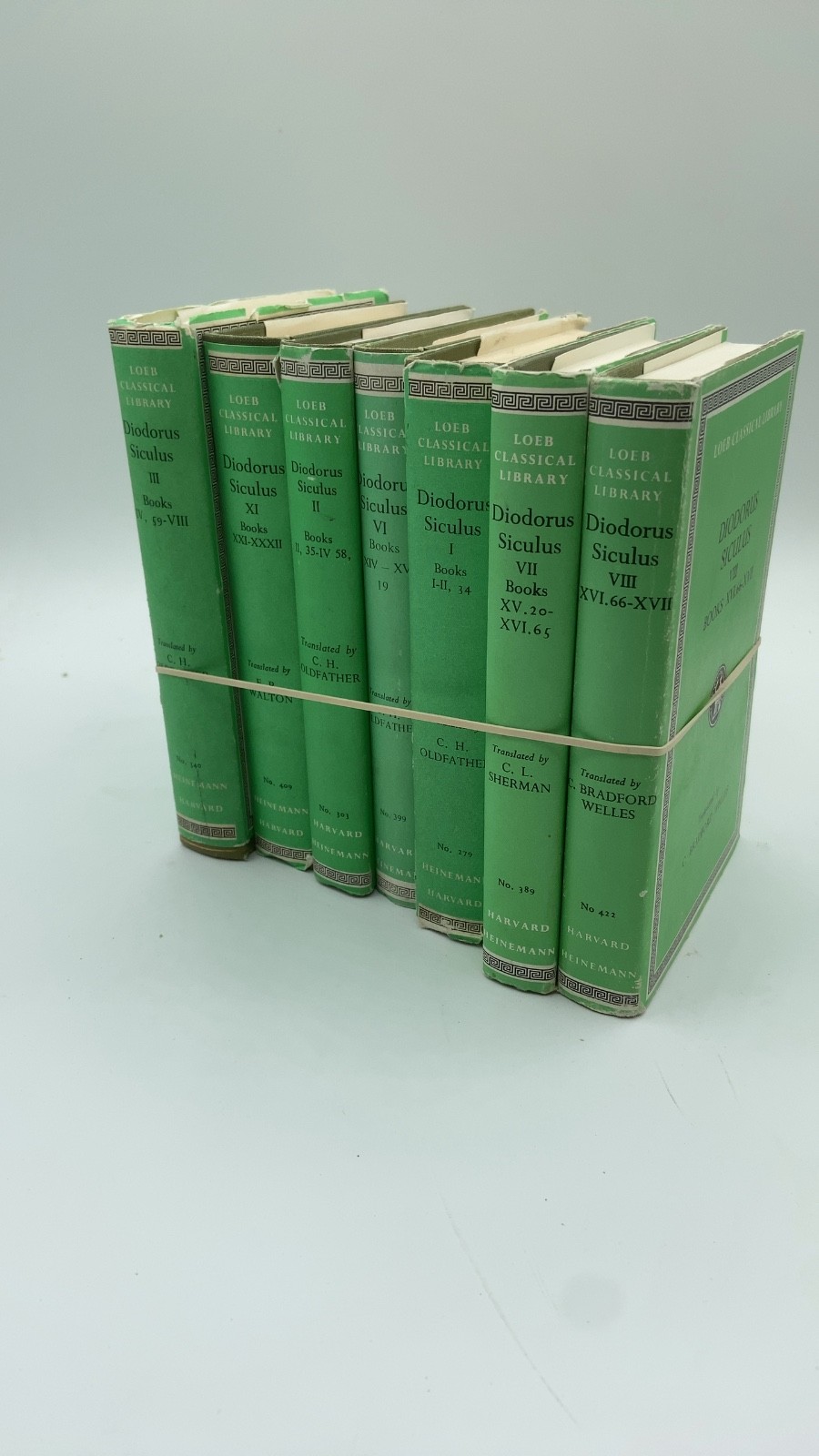 Diodorus of Sicily (Loeb Classical Library, 7 Volume Set) Diodorus Siculus Ha…