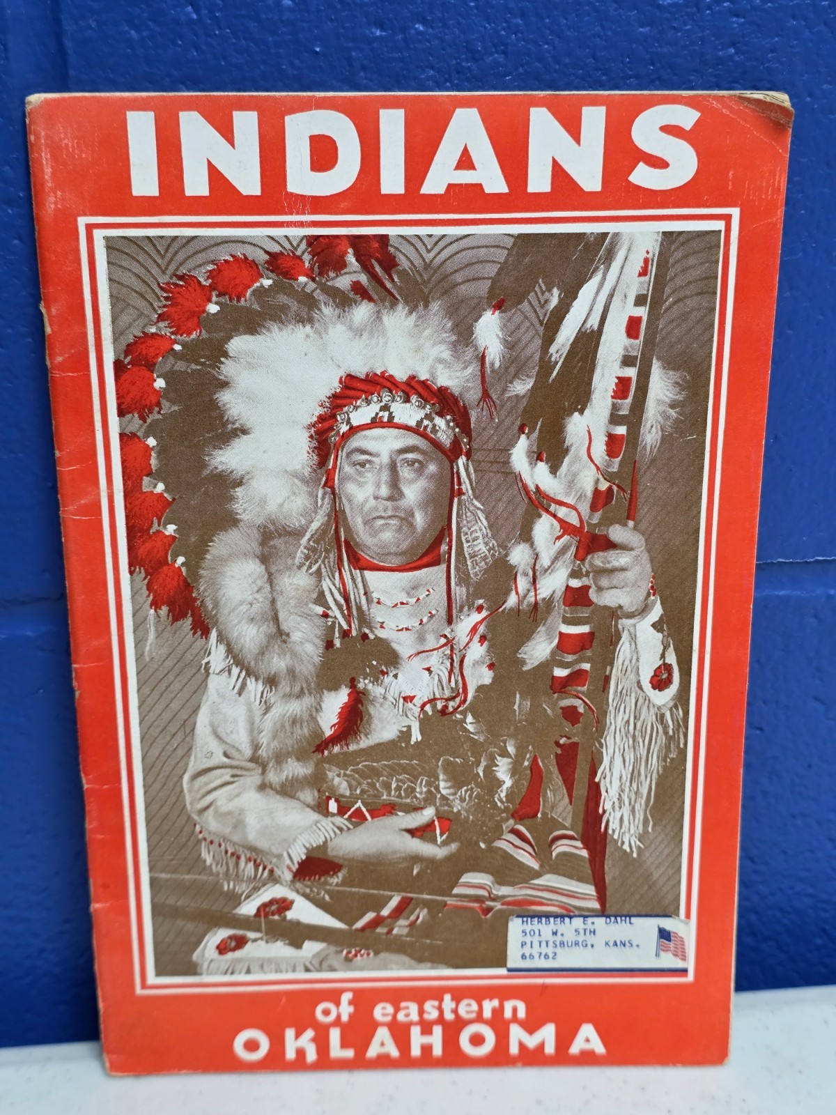 Indians Of Easterrn Oklahoma 1956 Ed C B Wilson SC Buffalo Publishing Company GD