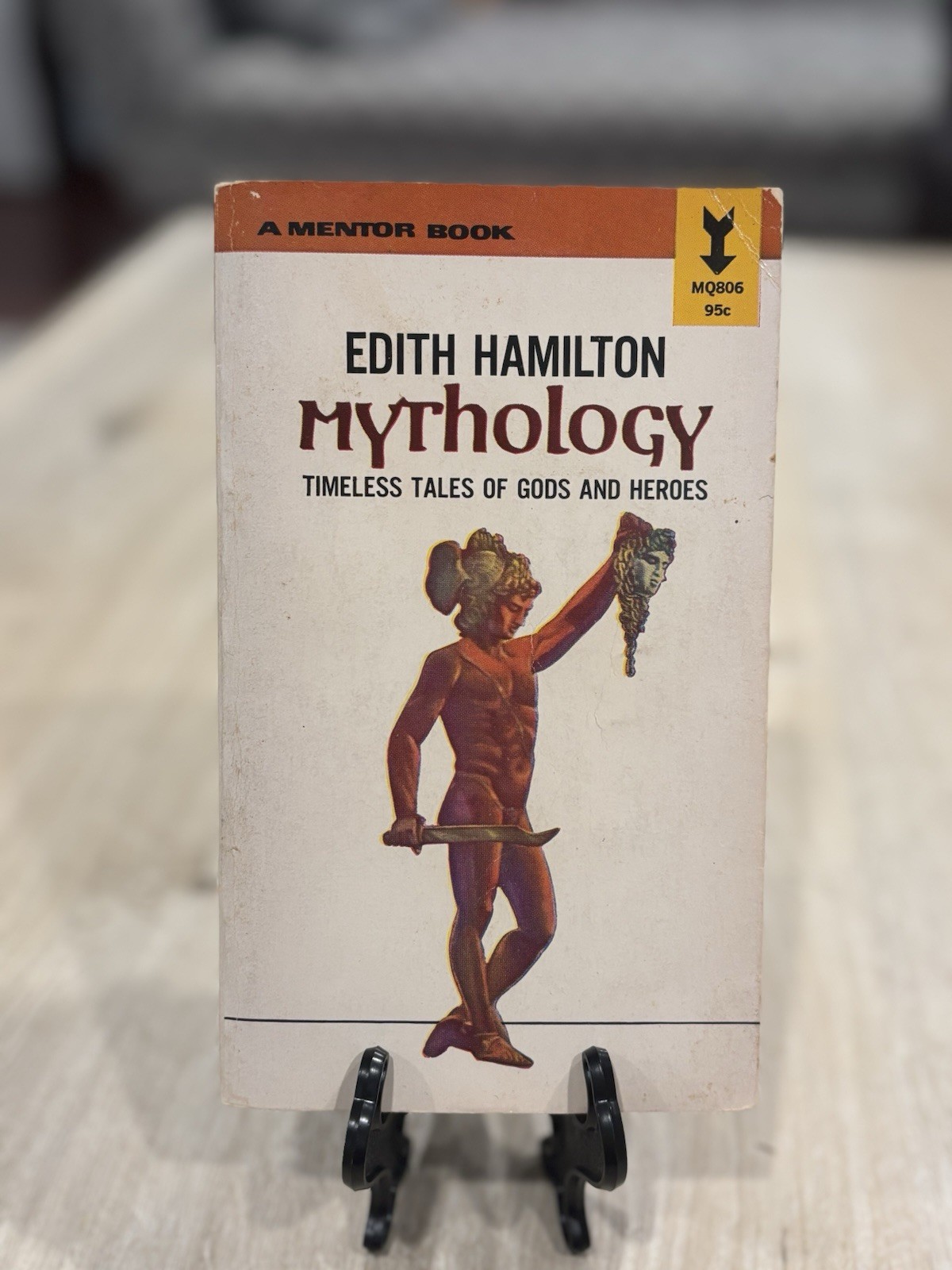 MYTHOLOGY by Edith Hamilton 1942 Vintage Paperback Mentor Book MQ806