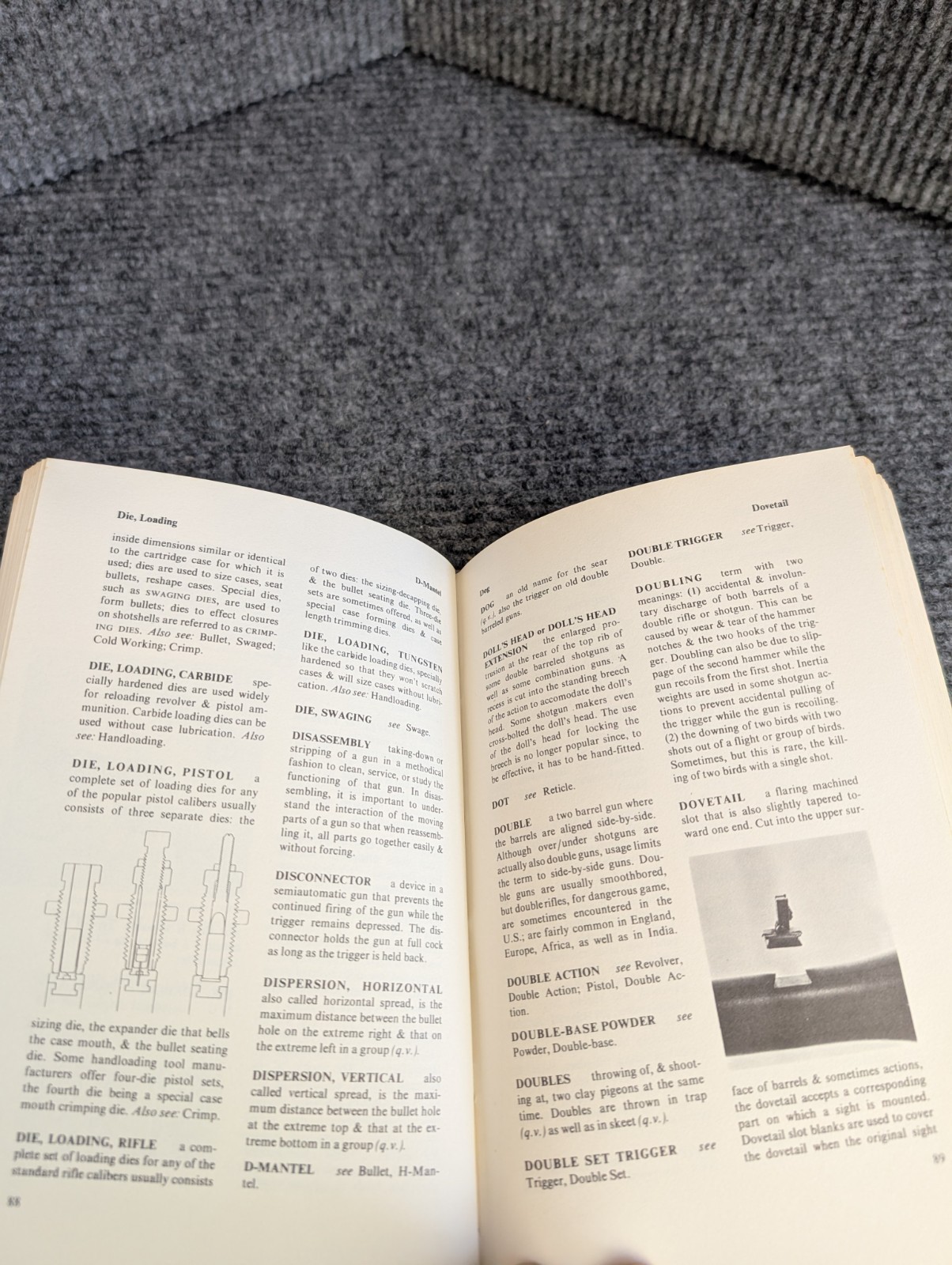 The Firearms Dictionary by R.A. Steindler (1970) Hardcover – Stackpole Books
