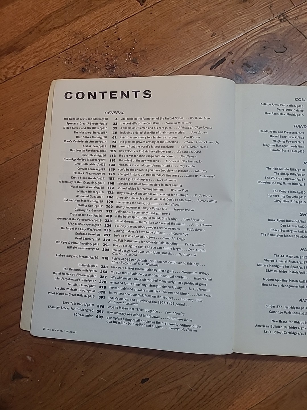 Gun Digest Treasury 416 Pages. book..best of 20 Years of GD