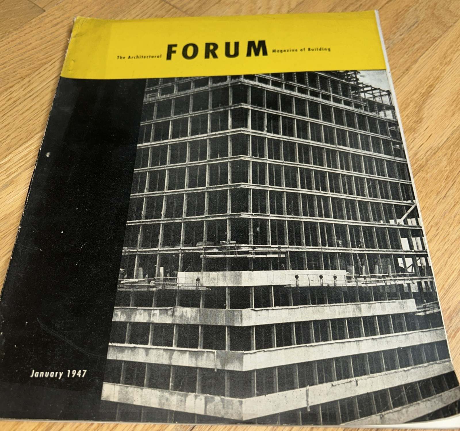 Jan 1947 ARCHITECTURAL FORUM Magazine CHAUTAUQUA County UNITED NATIONS BLDG