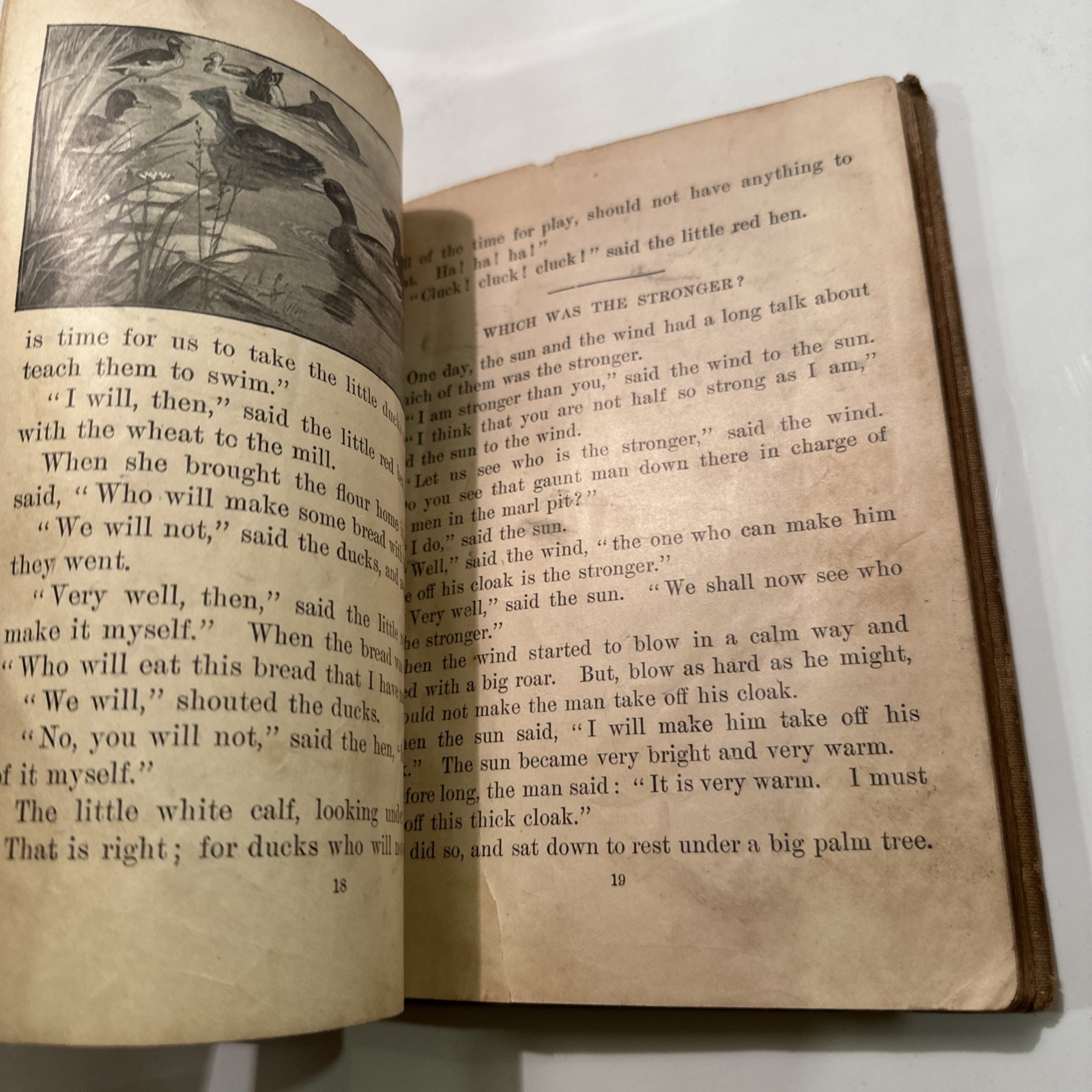 New Education Readers Book Three American Book Co. School Hardcover 1901 Vintag