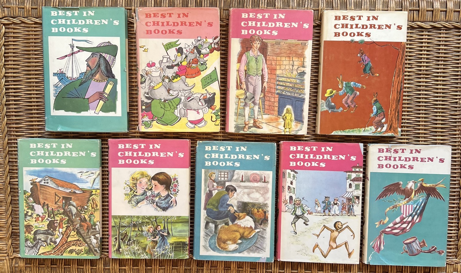 Best in Children’s Books Nelson Doubleday Inc. (HC, 1958-1960, w/ dust jackets)