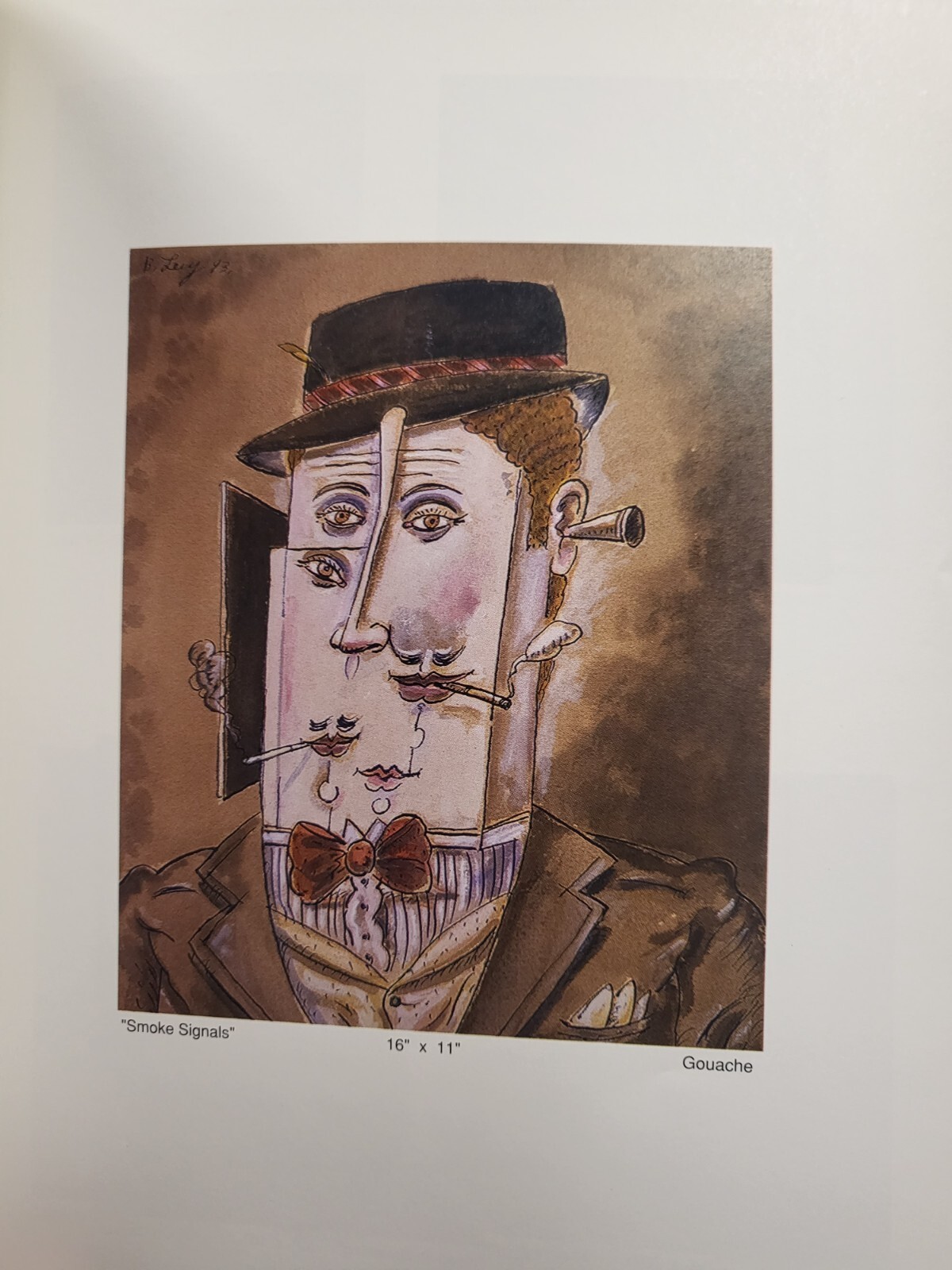 BENJAMIN LEVY Recent Paintings and Works on Paper, 1994 Soft Cover Catalog