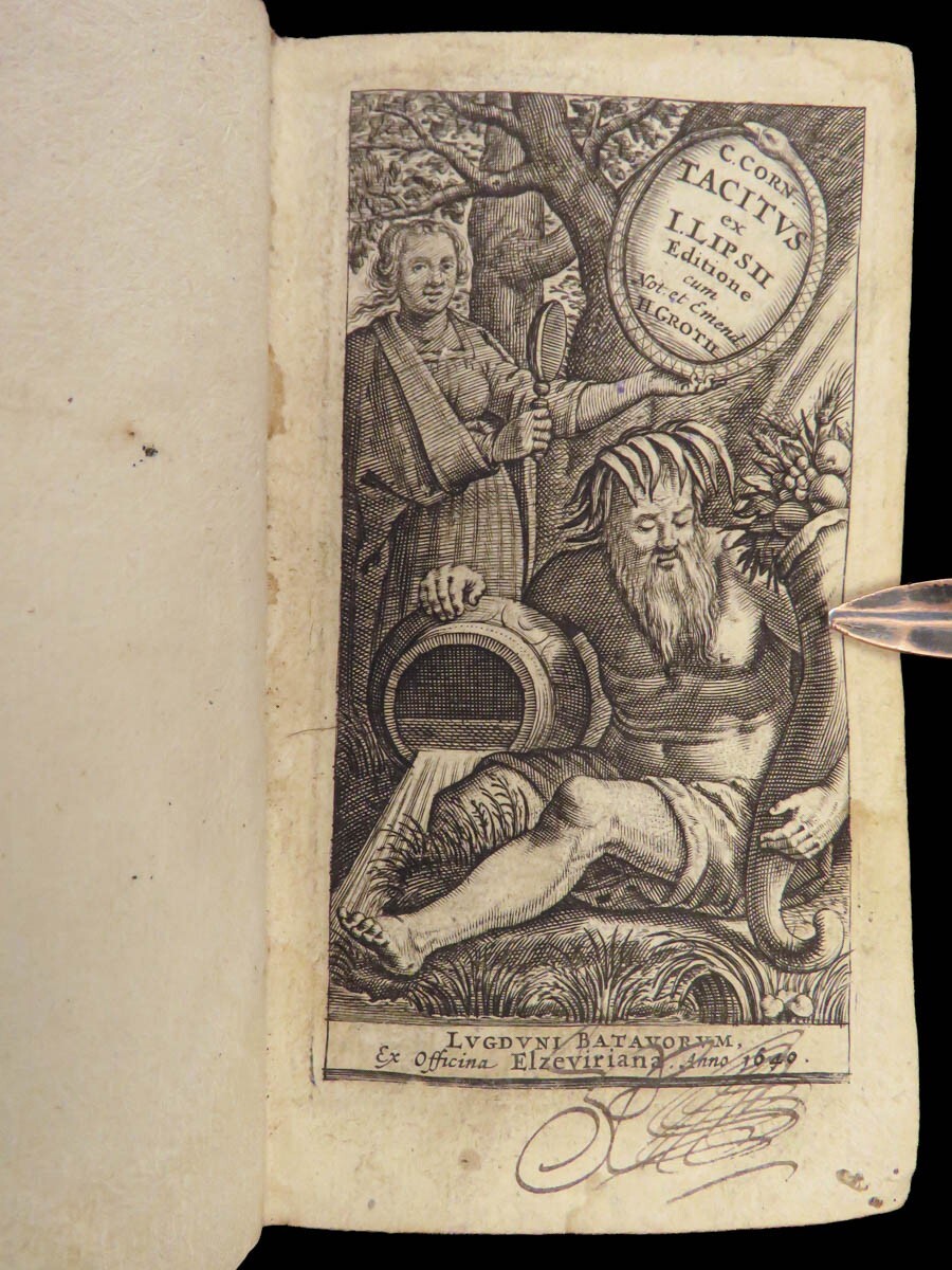 1640 TACITUS 1ed Annals Histories Roman Empire Nero ROME Justus Lipsius Grotius