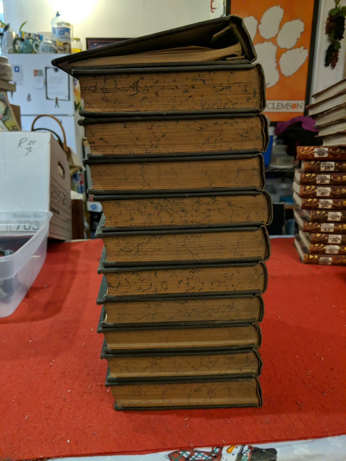 1924 American Reference Library Encyclopedic & Loose-Leaf Extension Service set