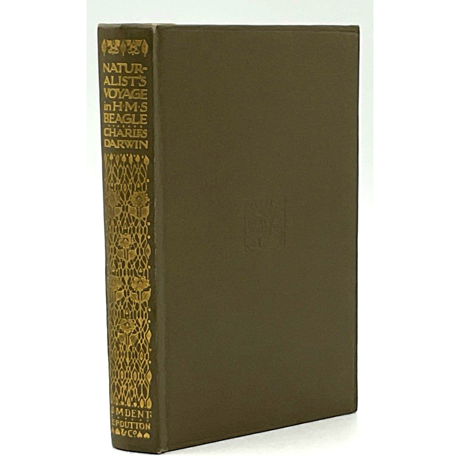 Antique Everyman’s Library Charles Darwin Naturalist’s Voyage in HMS Beagle 1912