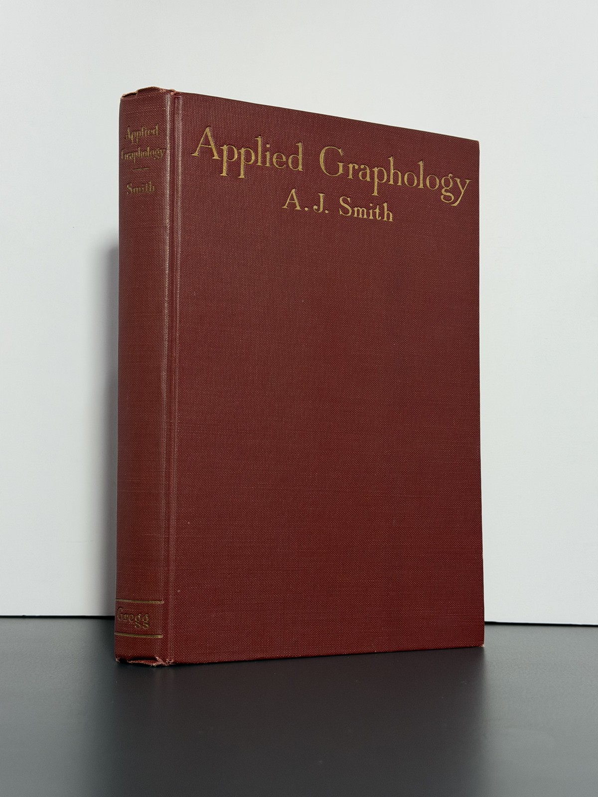 Applied Graphology A.J. Smith 1920 1st Edition Hardcover Handwriting Analysis
