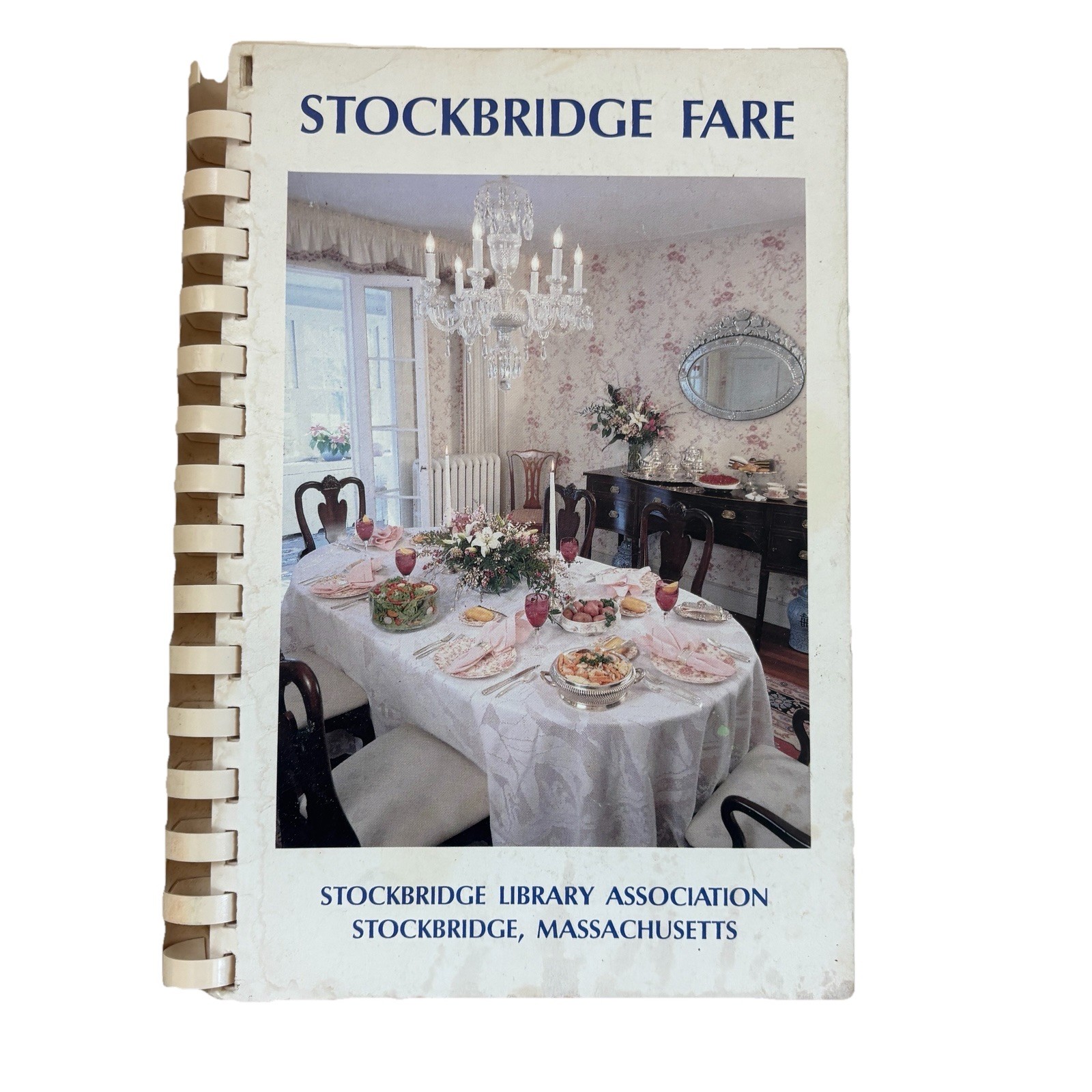 Vintage Stockbridge Fare Cookbook Massachusetts Library Association Recipes 1992