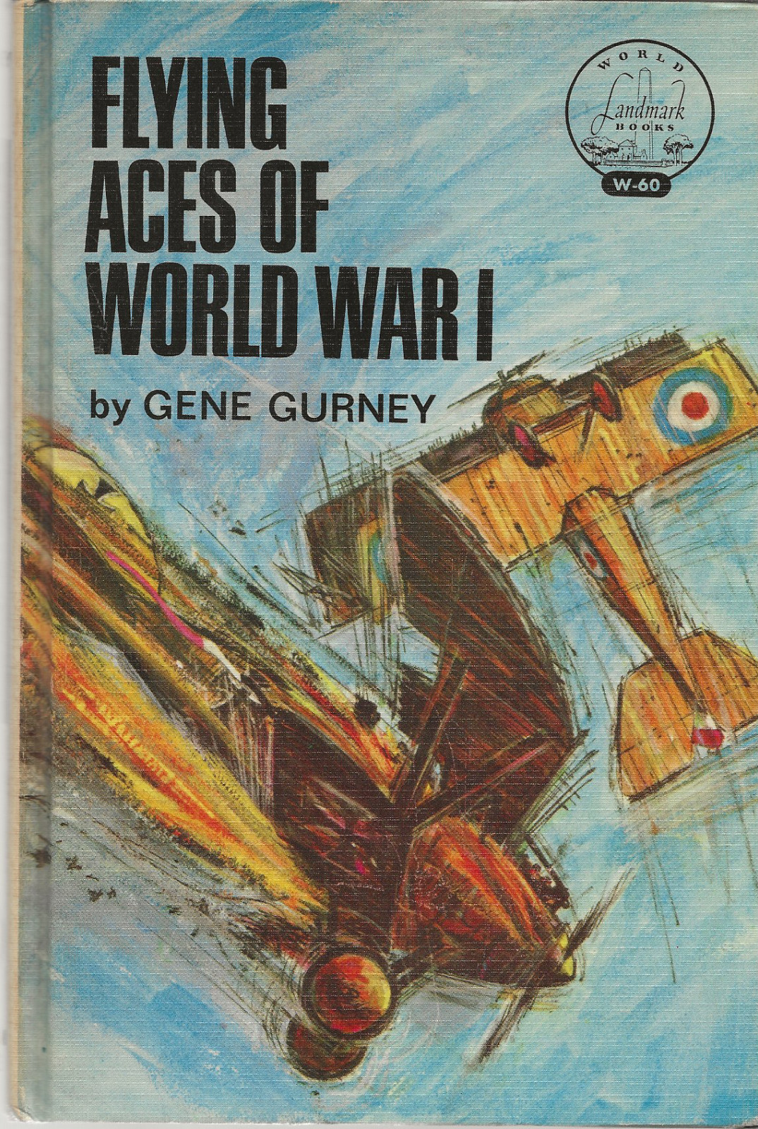 Flying Aces of World War I Gene Gurney 1965 Random House Hardcover Good