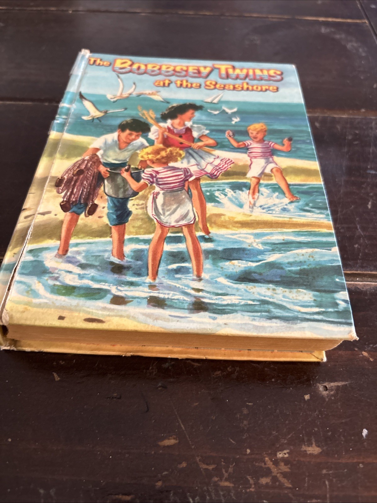 The Bobby Twins At The Seashore Hardback Book By Laura Lee Hope 1950 & 1954