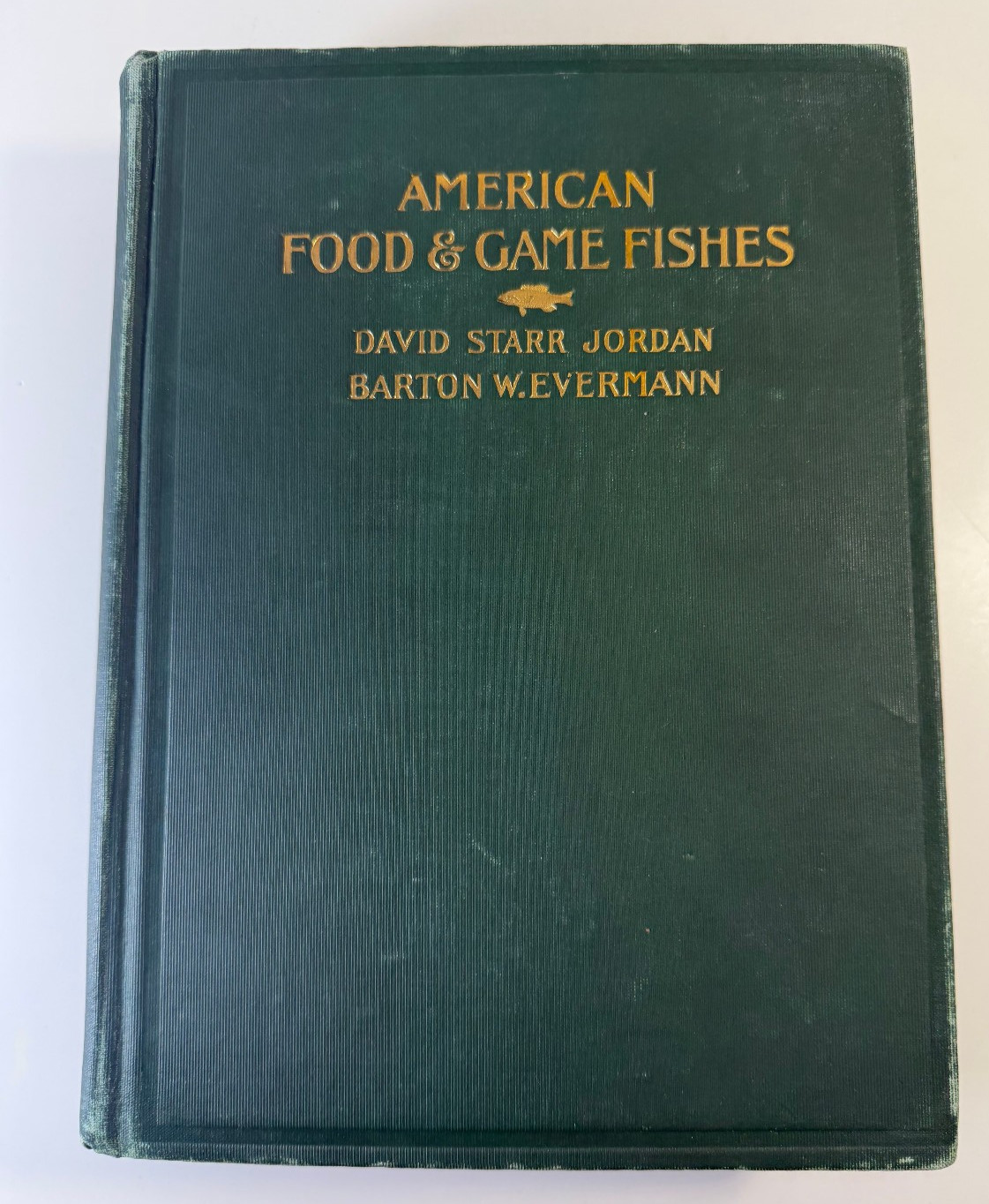 American Food & Game Fishes – Jordan & Evermann Fishing HC Antique 1902