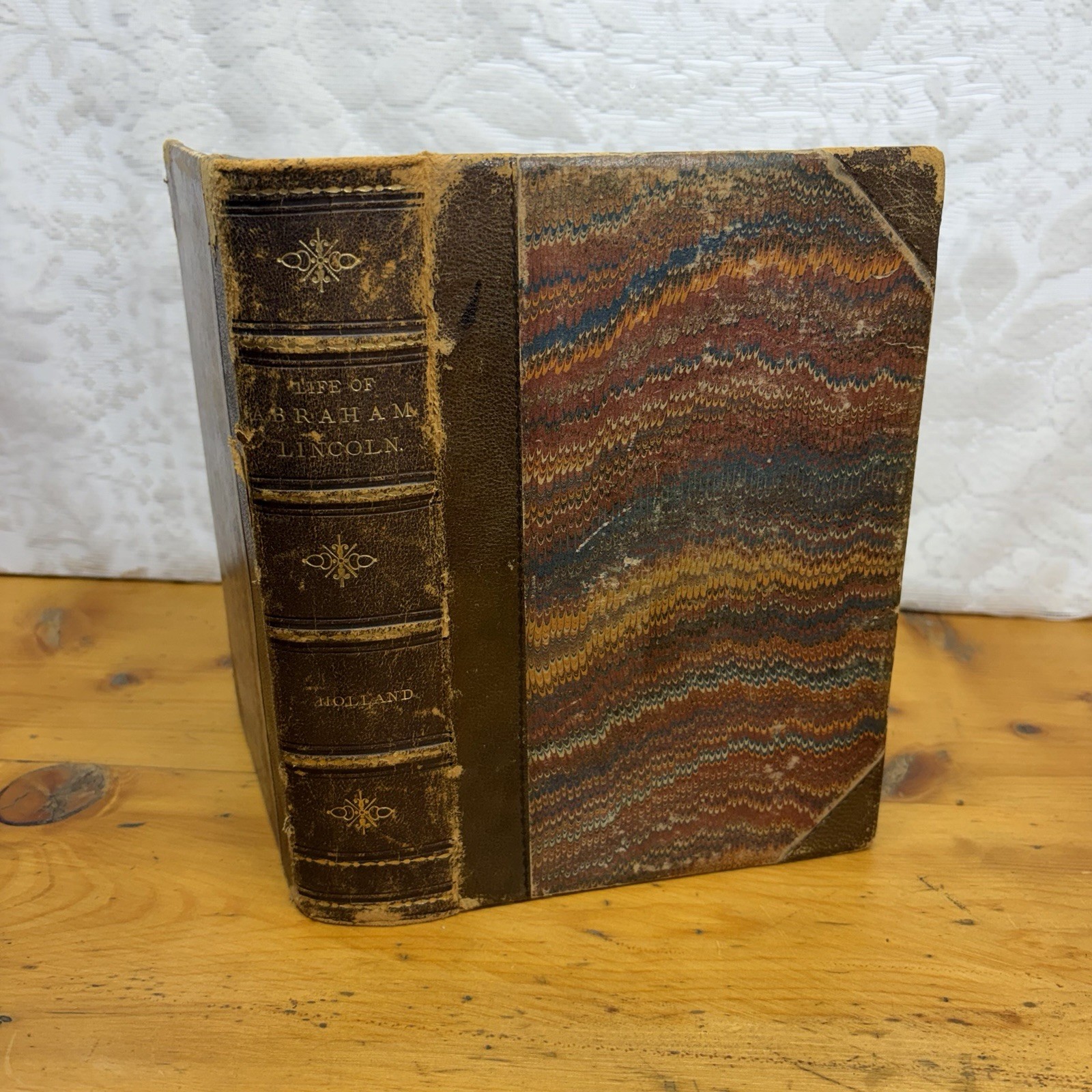 1866 J.G. Holland’s The Life Of Abraham Lincoln. Hardcover.