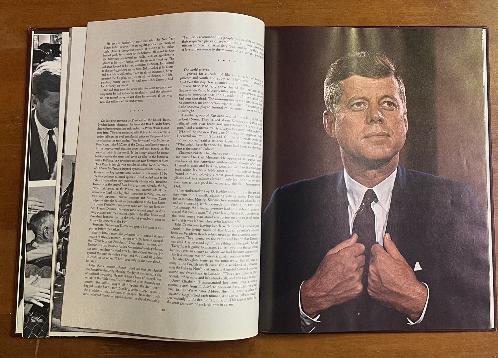 THE TORCH IS PASSED Book: Associated Press Story of The Death of a President JFK