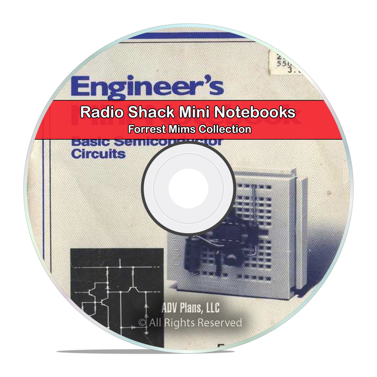 Forrest Mims, RadioShack Engineer’s Mini Notebooks Learning Books CD DVD