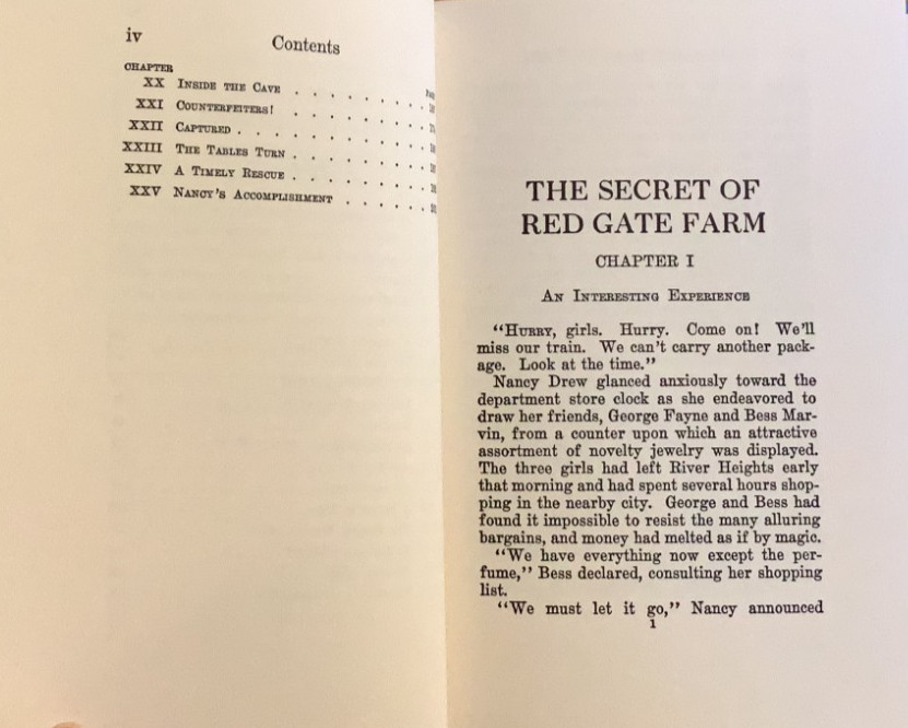 As New 1990s HC DJ Applewood 6th Print Nancy Drew #6 Red Gate Farm C Keene