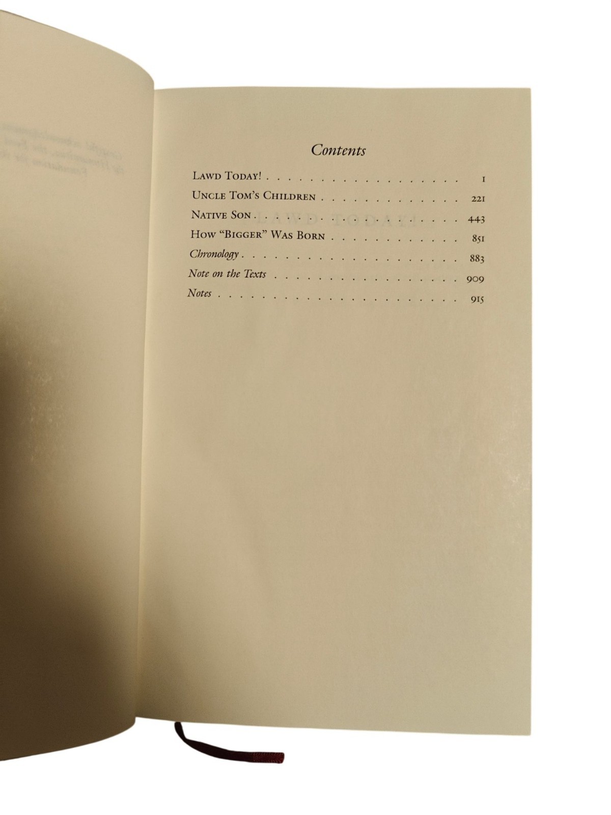 Richard Wright: Early & Later Works Library Of America Hardcover 2-Volume Set