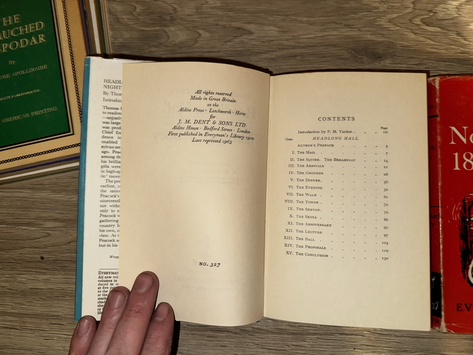 Thos Peacock Samuel Johnson Walpole Beckford Gothic Novellas Everyman’s Library