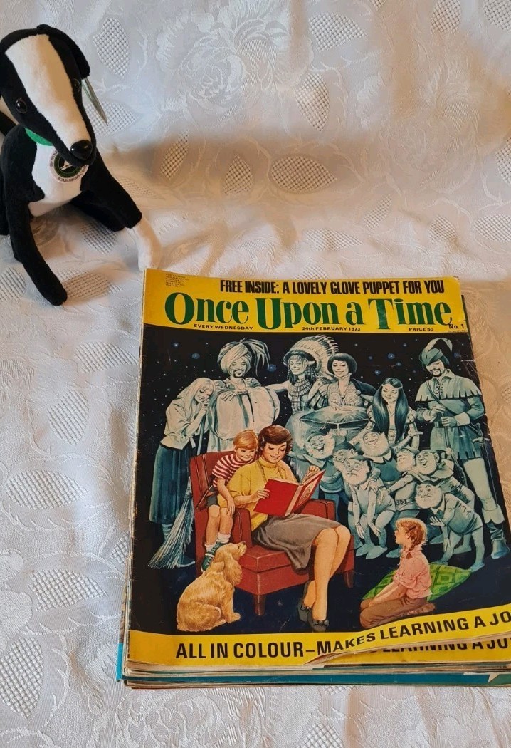 1973 Once Upon A Time magazines Issues 1-18, 2 x Issue 1 Vintage Collectable