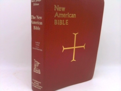 The New American Bible St. Joseph Edition Large Type Black Bonded Leather…