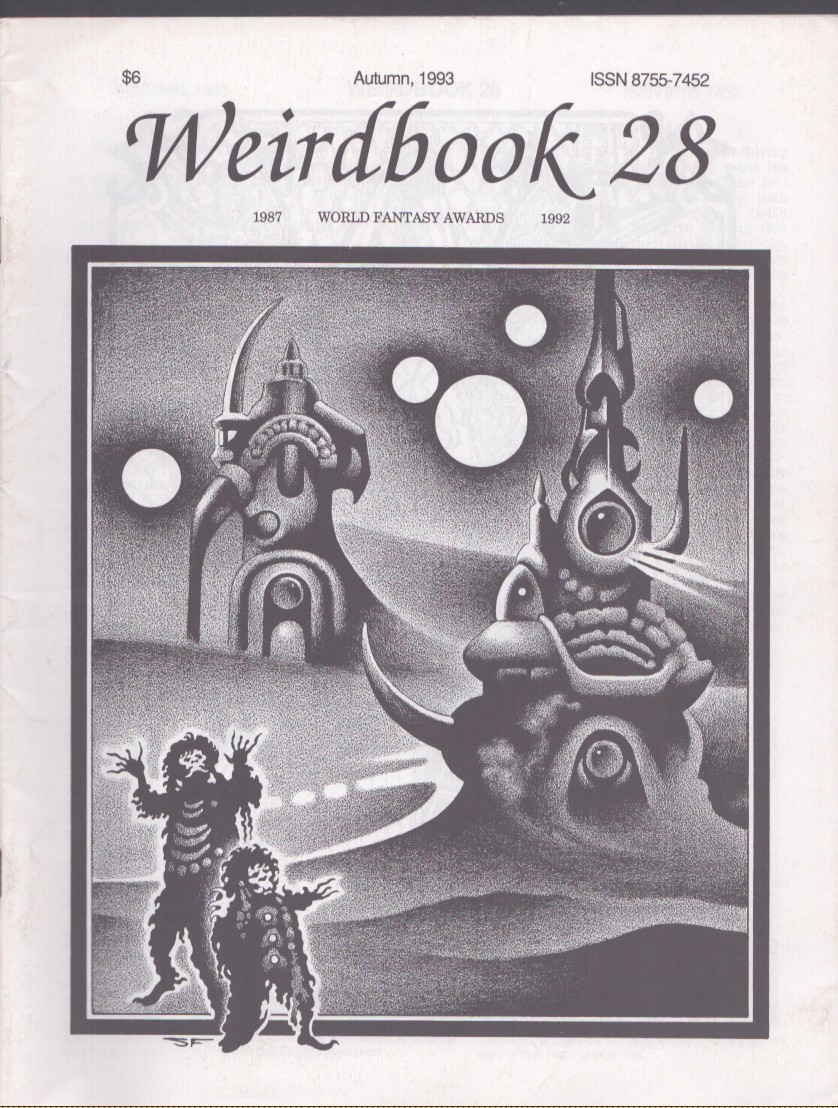 Weirdbook 28 Autumn, 1993 Stephen E. Fabian Cover As New!
