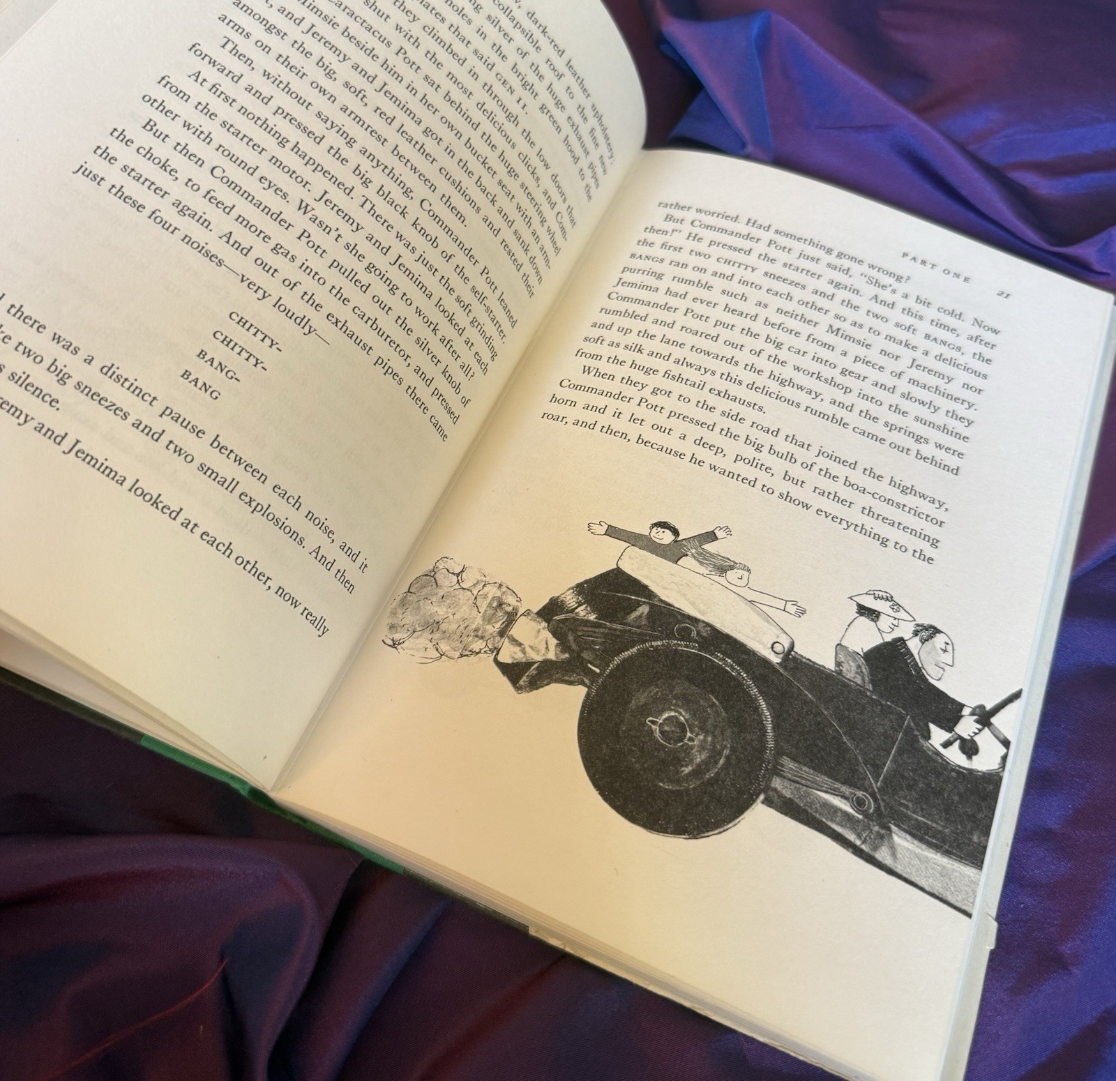 Ian Fleming’s ‘Chitty Chitty Bang Bang’ 1964 1ST Ed/1ST Print Illustrated HCDJ