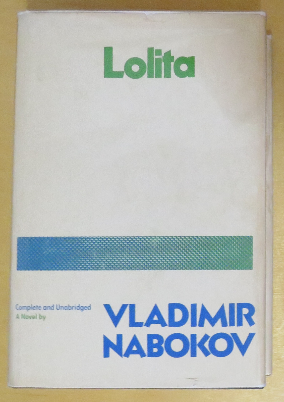 lolita by nabokov book club hardcover w/jacket