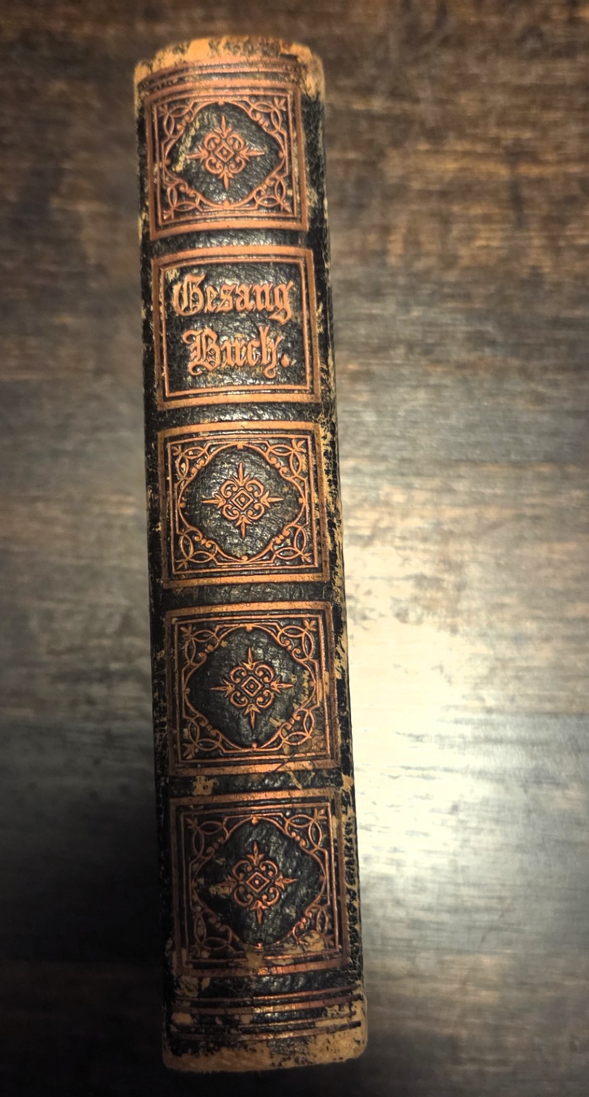 Gorgeous 1877 German language hymnal with clasp Lutheran Reformed hymn book
