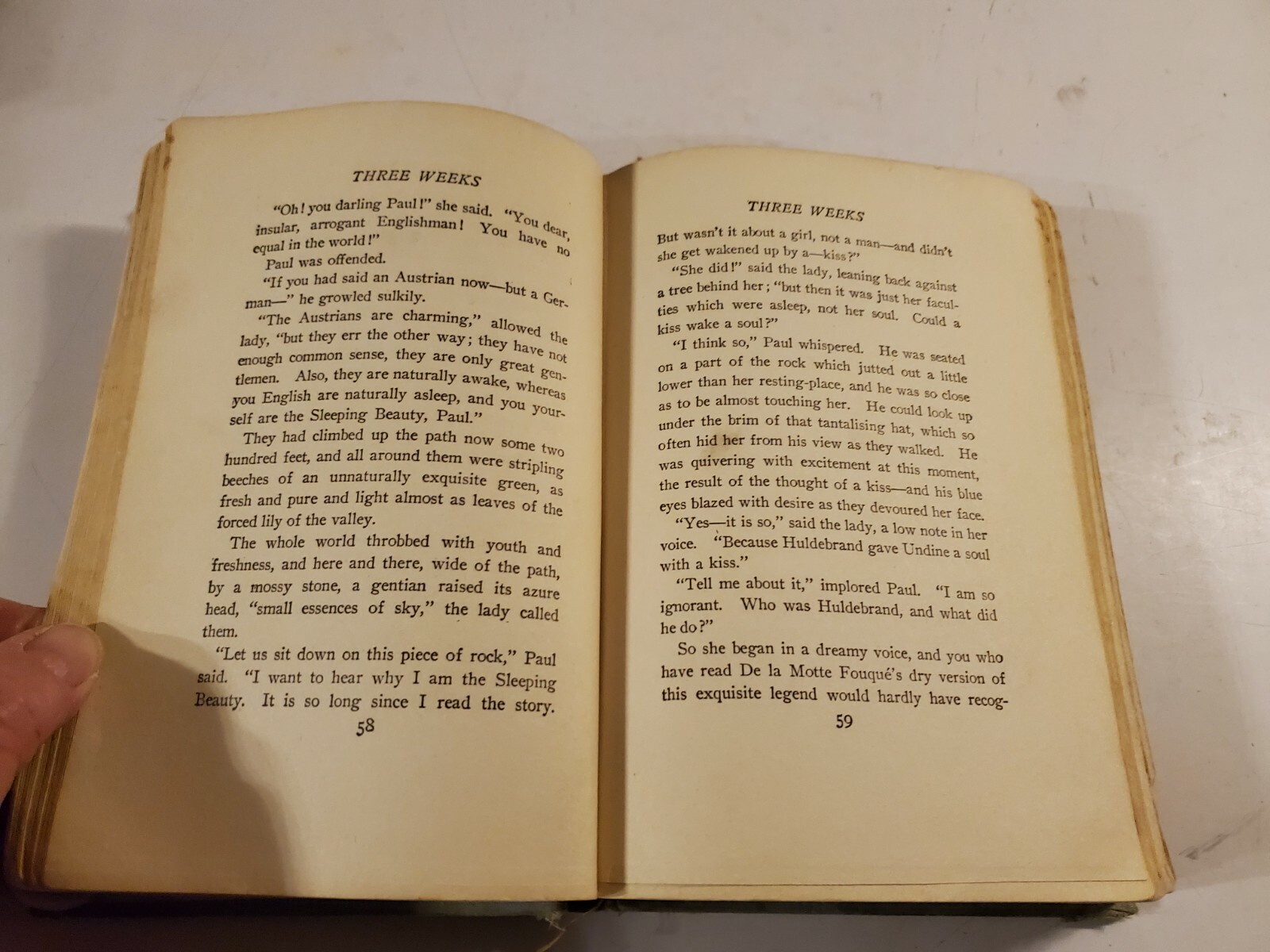 THREE WEEKS by Glyn, Elinor, HB 1924 The Macaulay Company NY, USA, B334